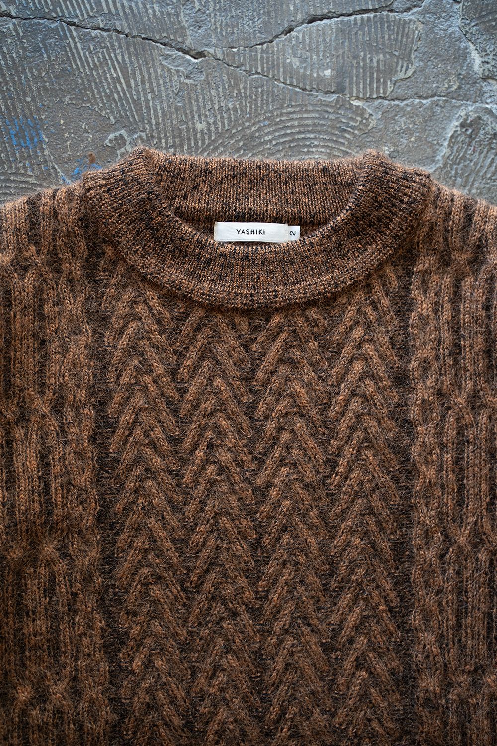 【25AW】Sekkei Mohair Knit(ORANGE)