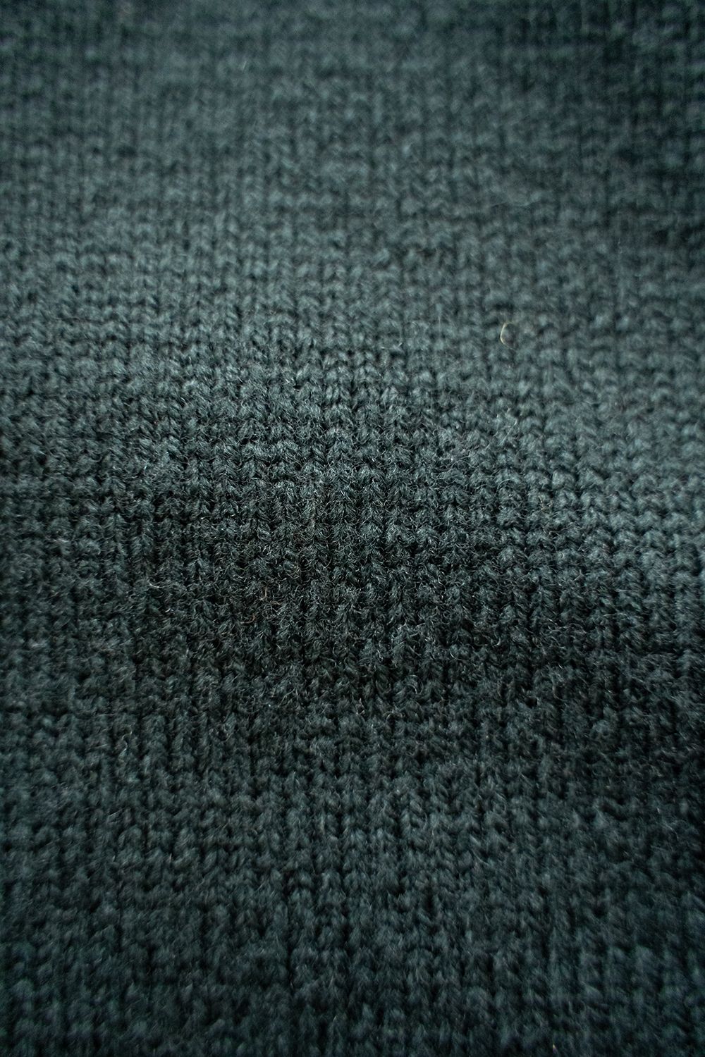 【ラスト1点】【23AW】7Gスキッパーポロニット(GREEN)
