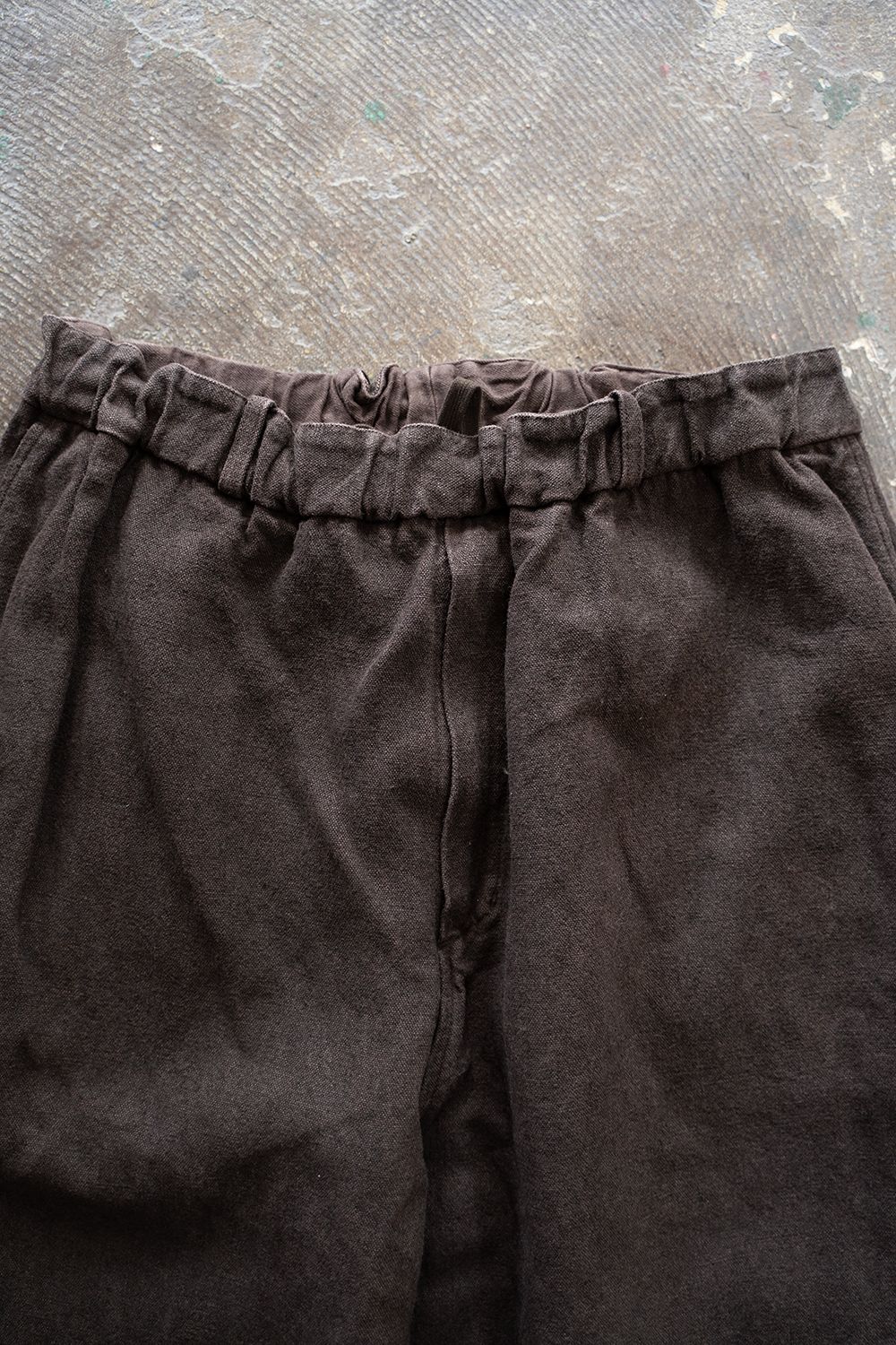 MITTAN / 亜麻苧麻ワイドパンツ (黒) 3 MITTAN / 亜麻苧麻ワイドパンツ 墨黒 PT-92 / unisex – PINT_MN