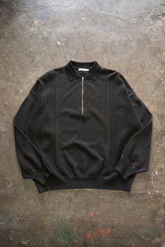 【26SS】Kanto Knit Polo(BLACK)