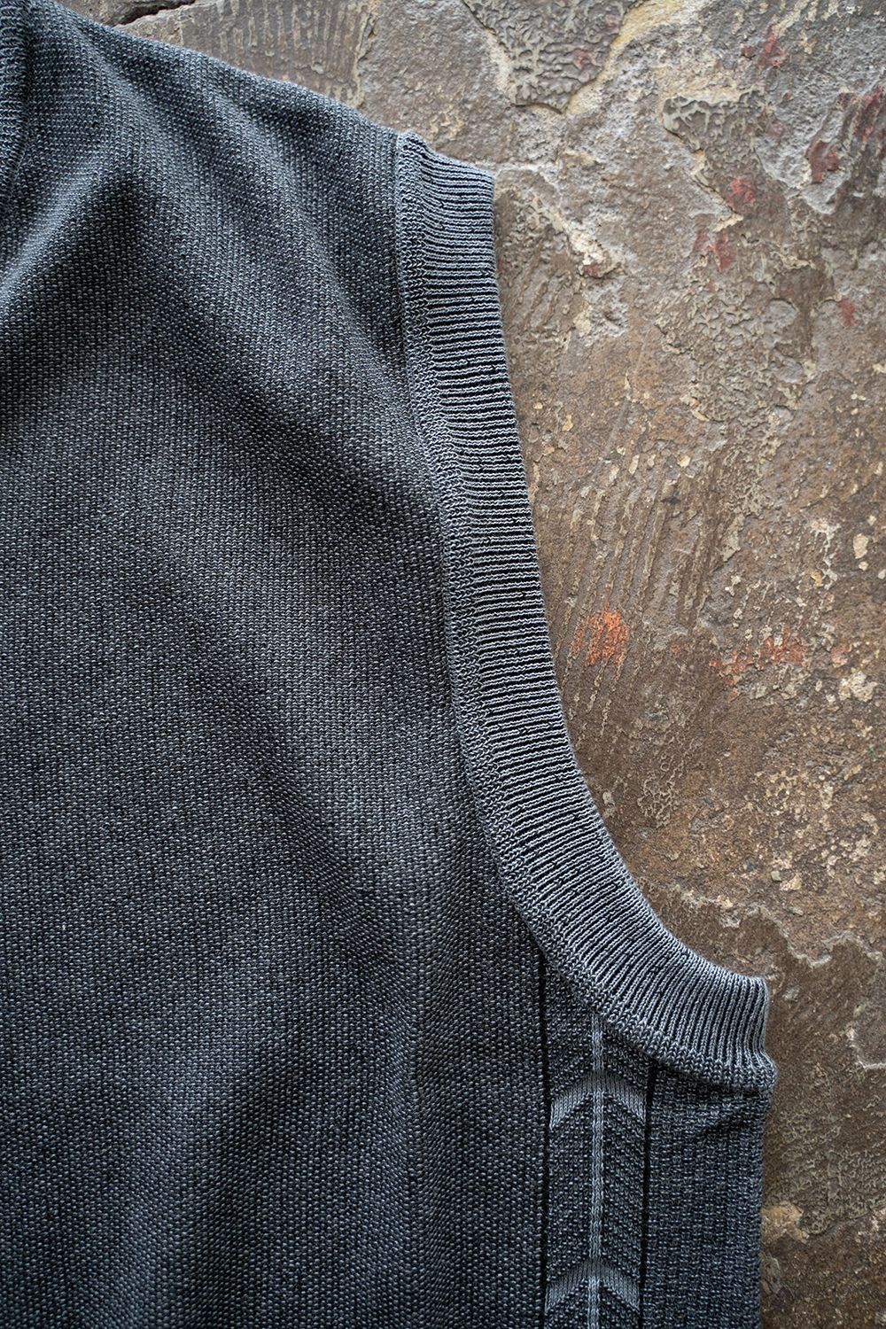 【ラスト1点】【25SS】Yozora V-neck Vest(BLUE)
