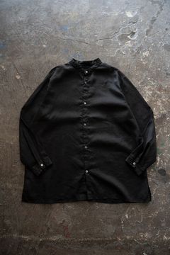 ラミーシルクシャツ(黒)