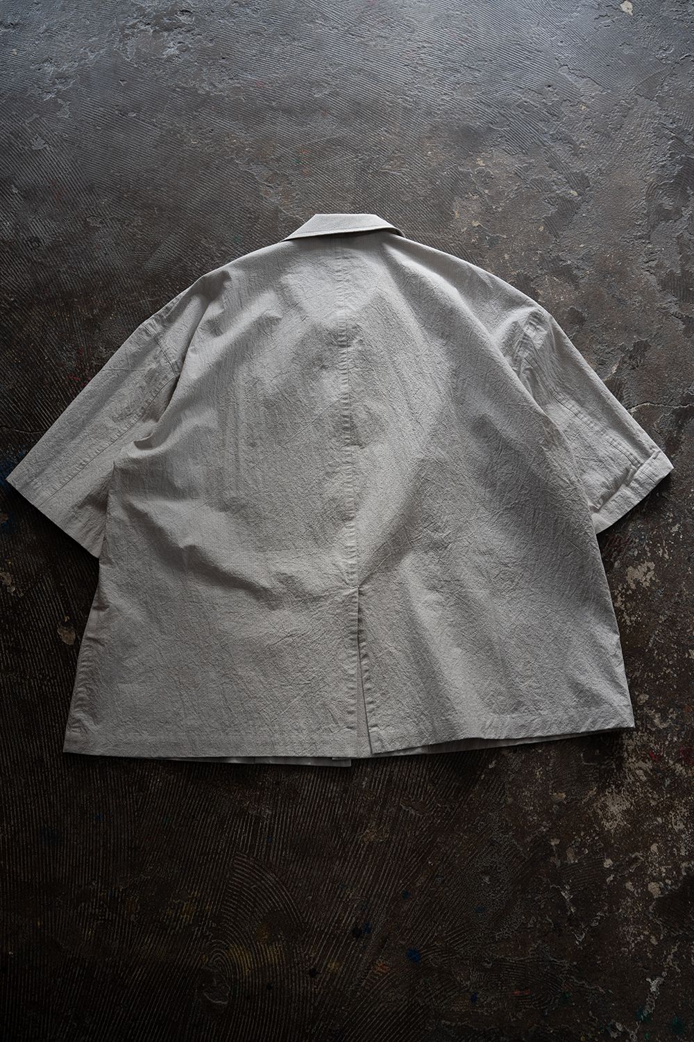 【26SS】Organic Cotton Ripstop Hybrid Shirt(TAUPE)