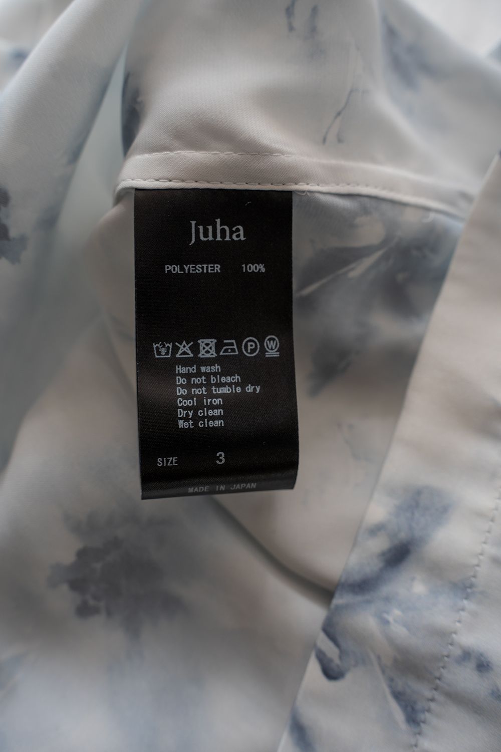 【26SS】Floral S/S Shirt/フローラルショートスリーブシャツ(WHITE)