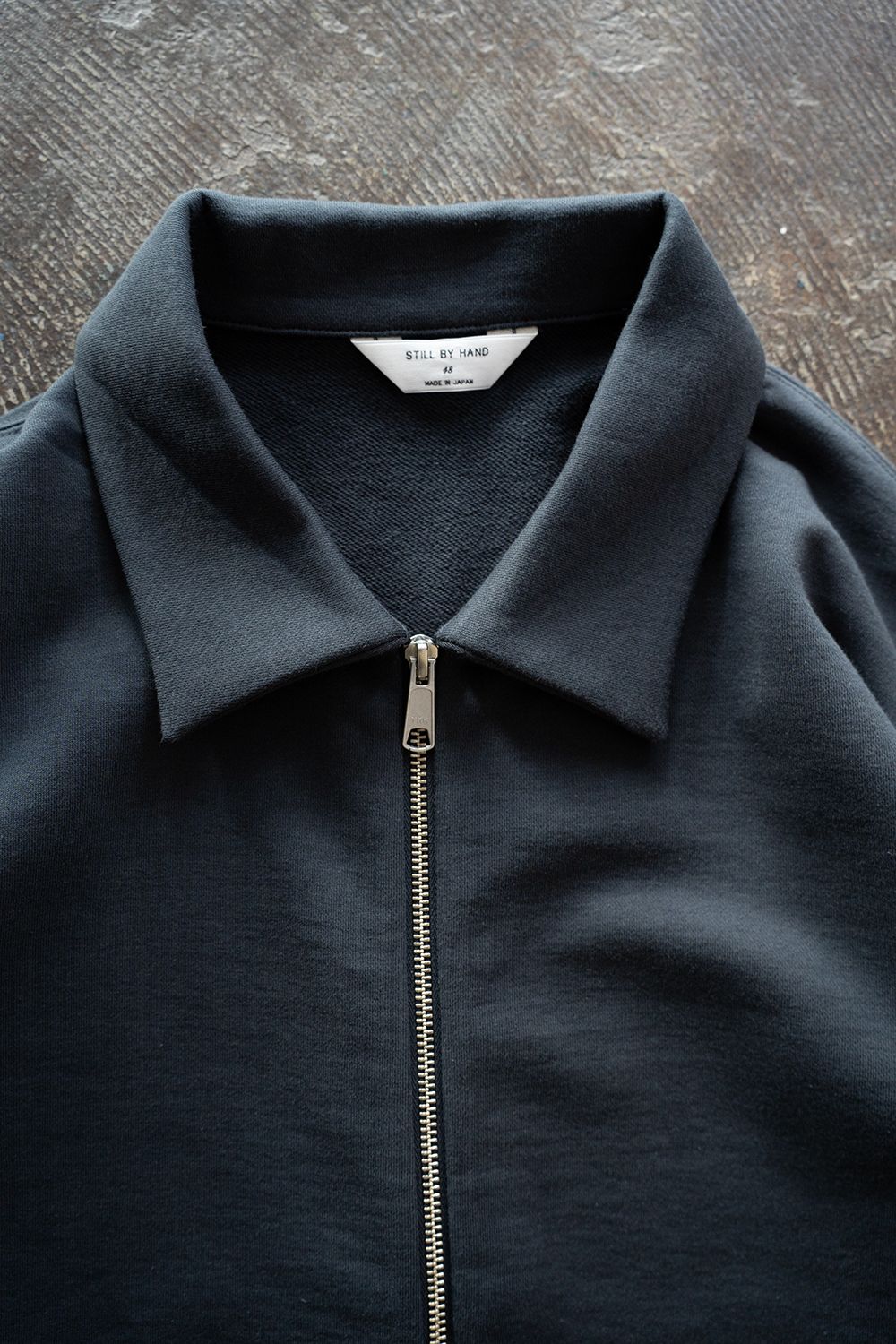 【25AW】ハーフジッププルオーバースウェット(SLATE BLUE)