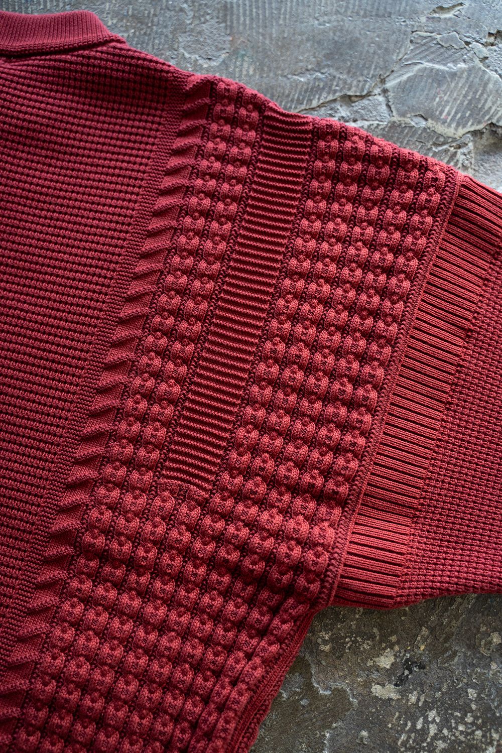 YASHIKI - 【ラスト1点】Akigumo Cardigan(BURGUNDY) | Salty