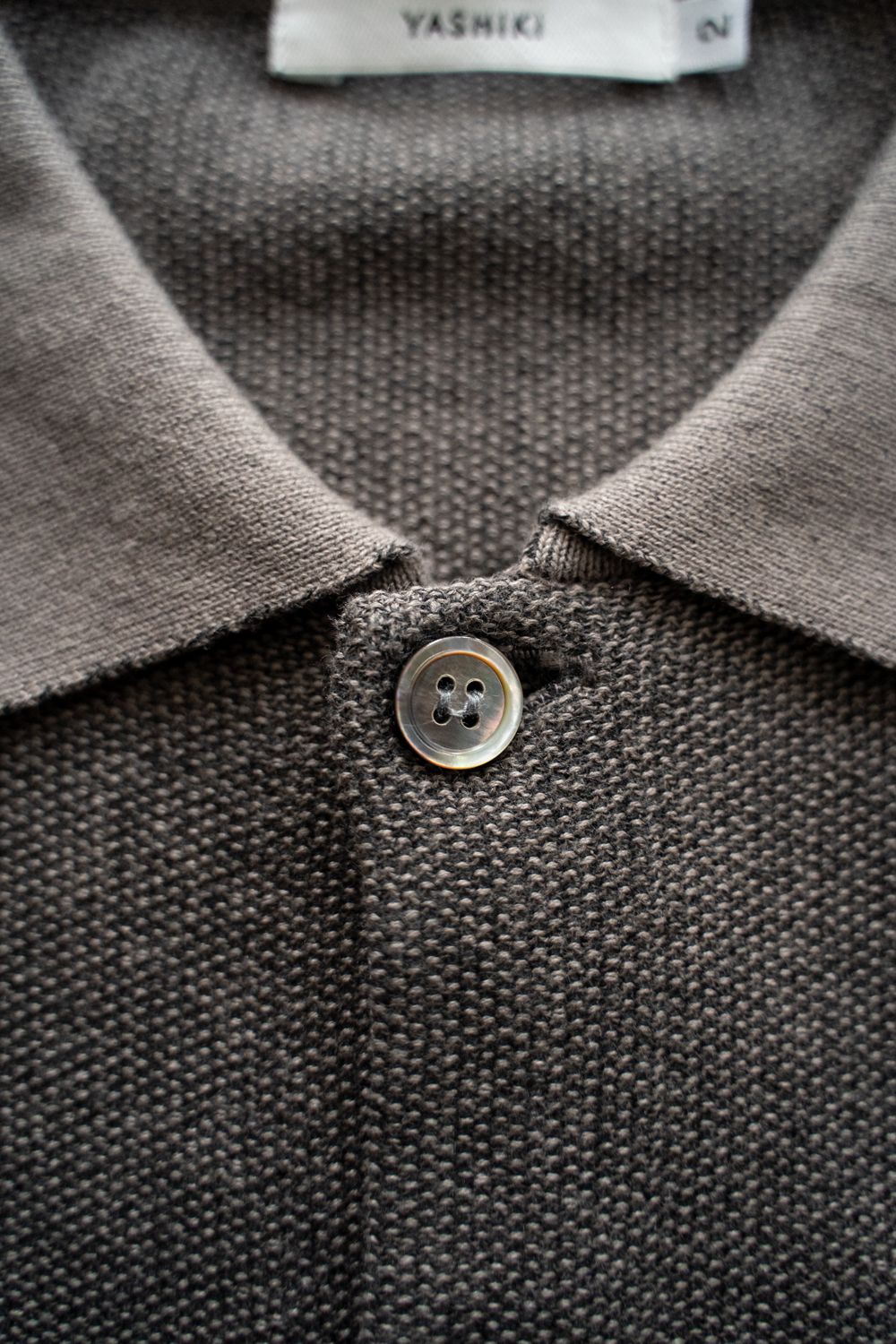 【26SS】Haoto collar Vest(GREIGE)