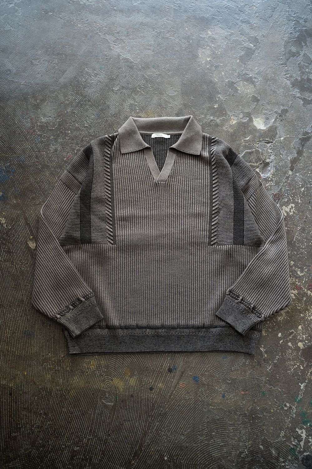 【25AW】Setsuen Skipper Knit(GREIGE)