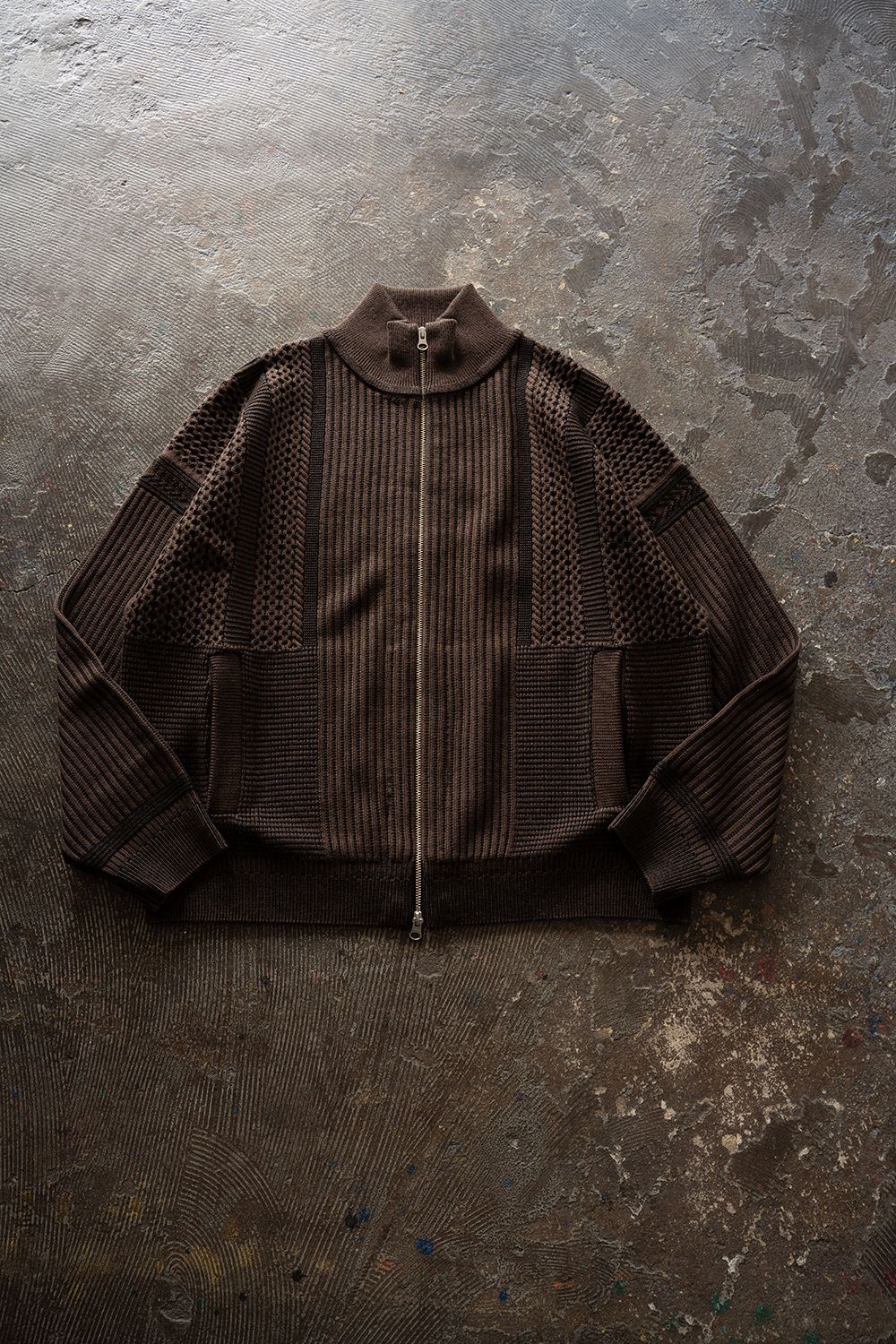 【26AW】Akiiro Drivers Knit(BROWN)
