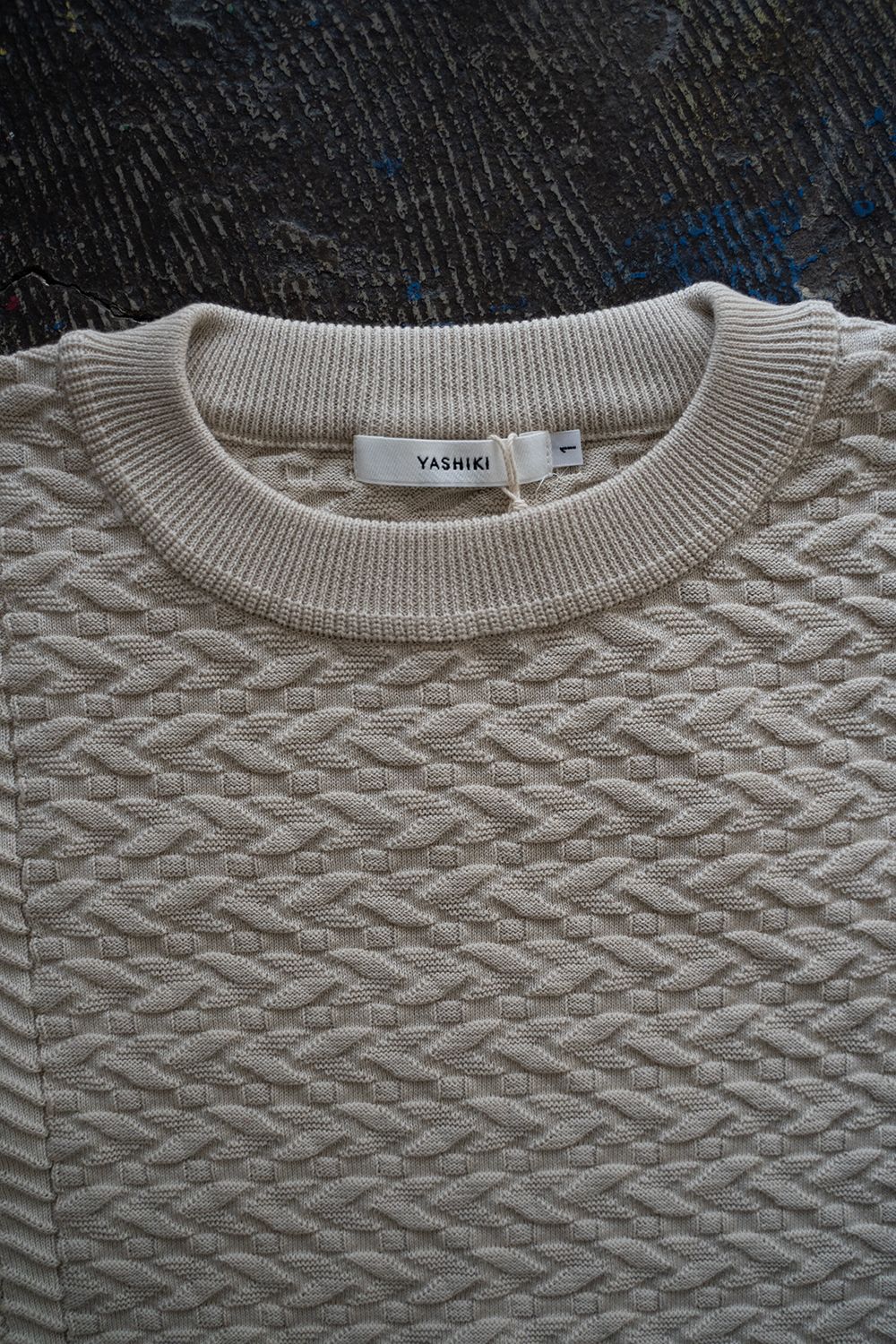【24SS】Kusabue Knit(PEARL GRAY)