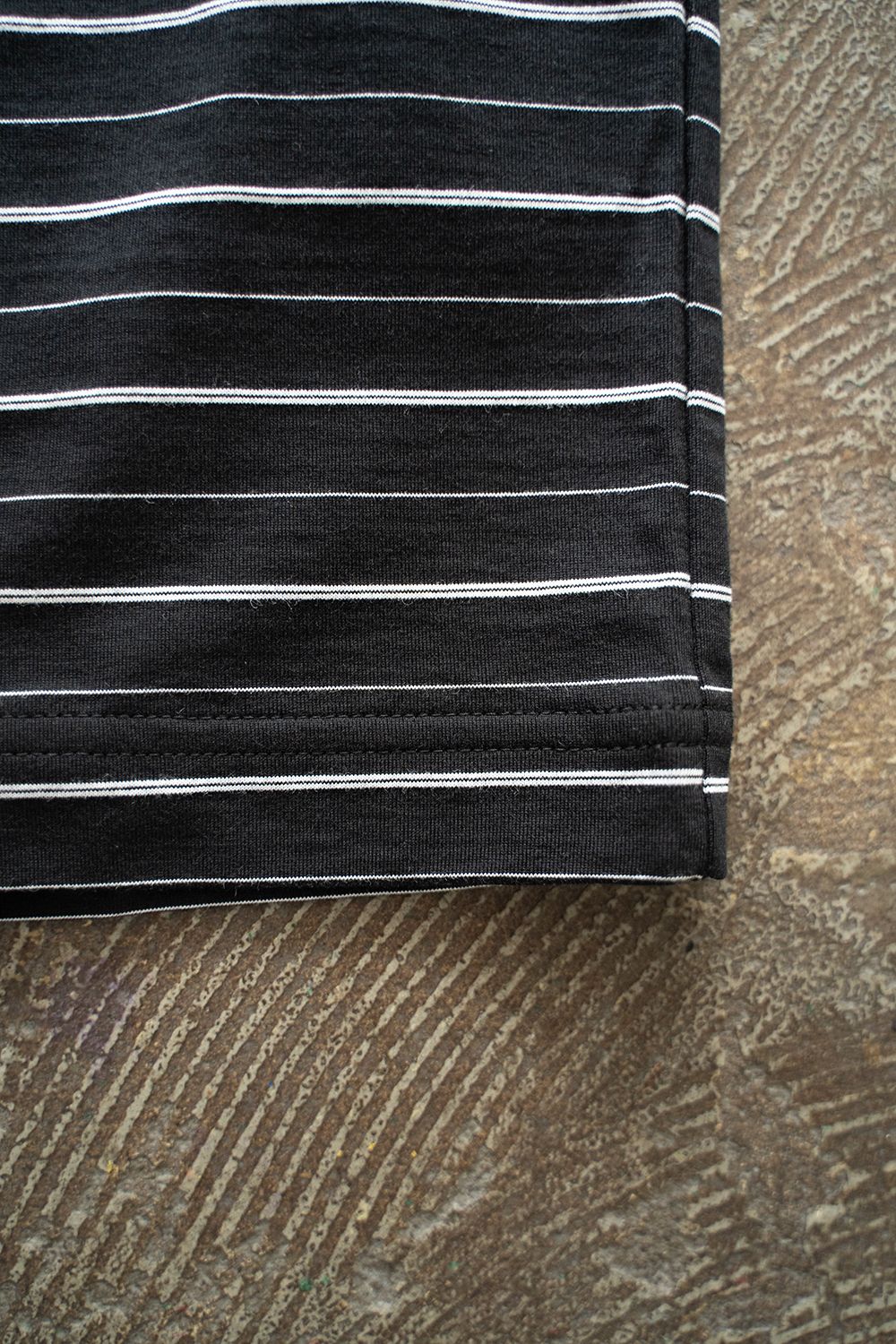 【ラスト1点】【25SS】ボーダーTシャツ(BLACK×WHITE)