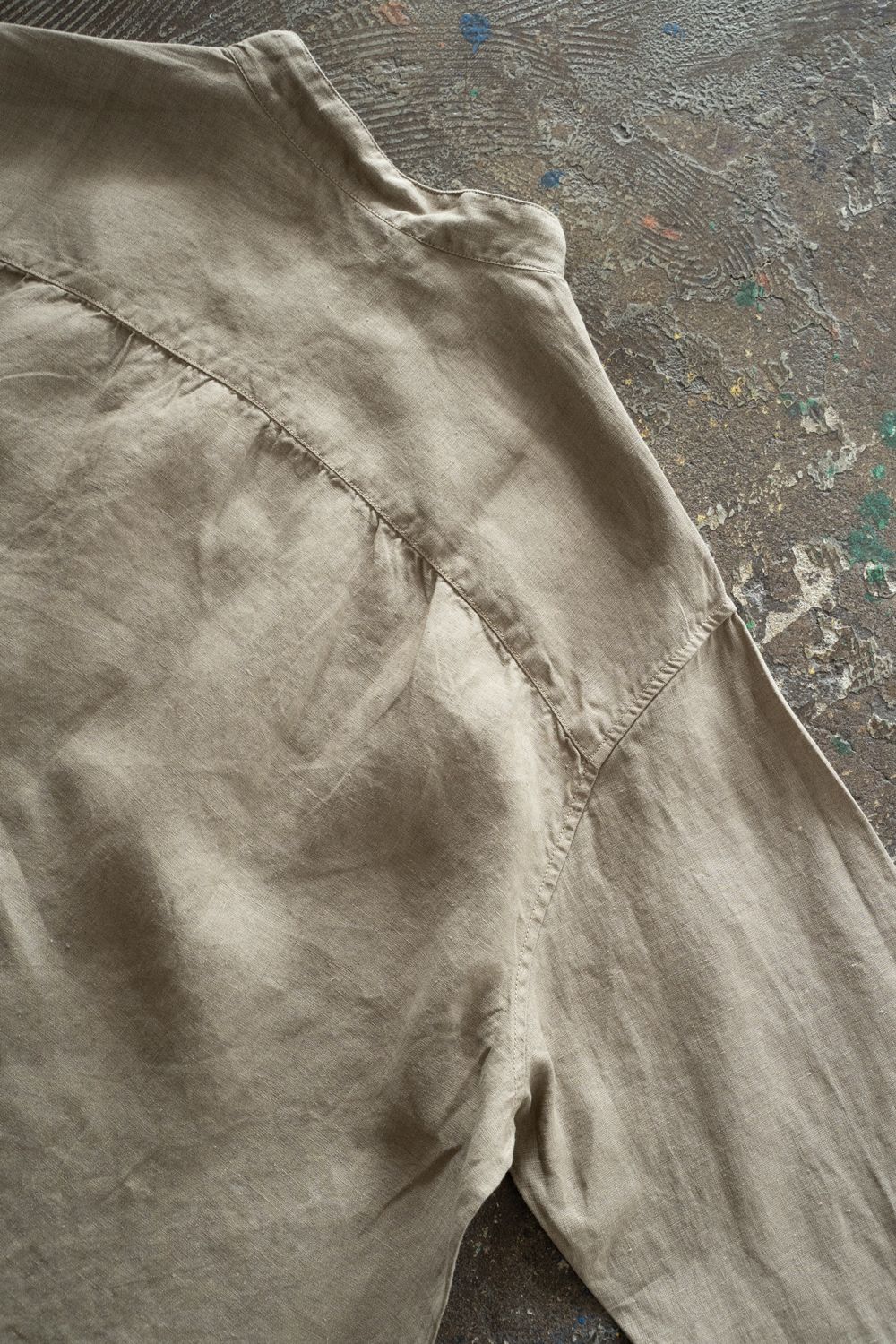 大麻シャツ 3(珈琲)