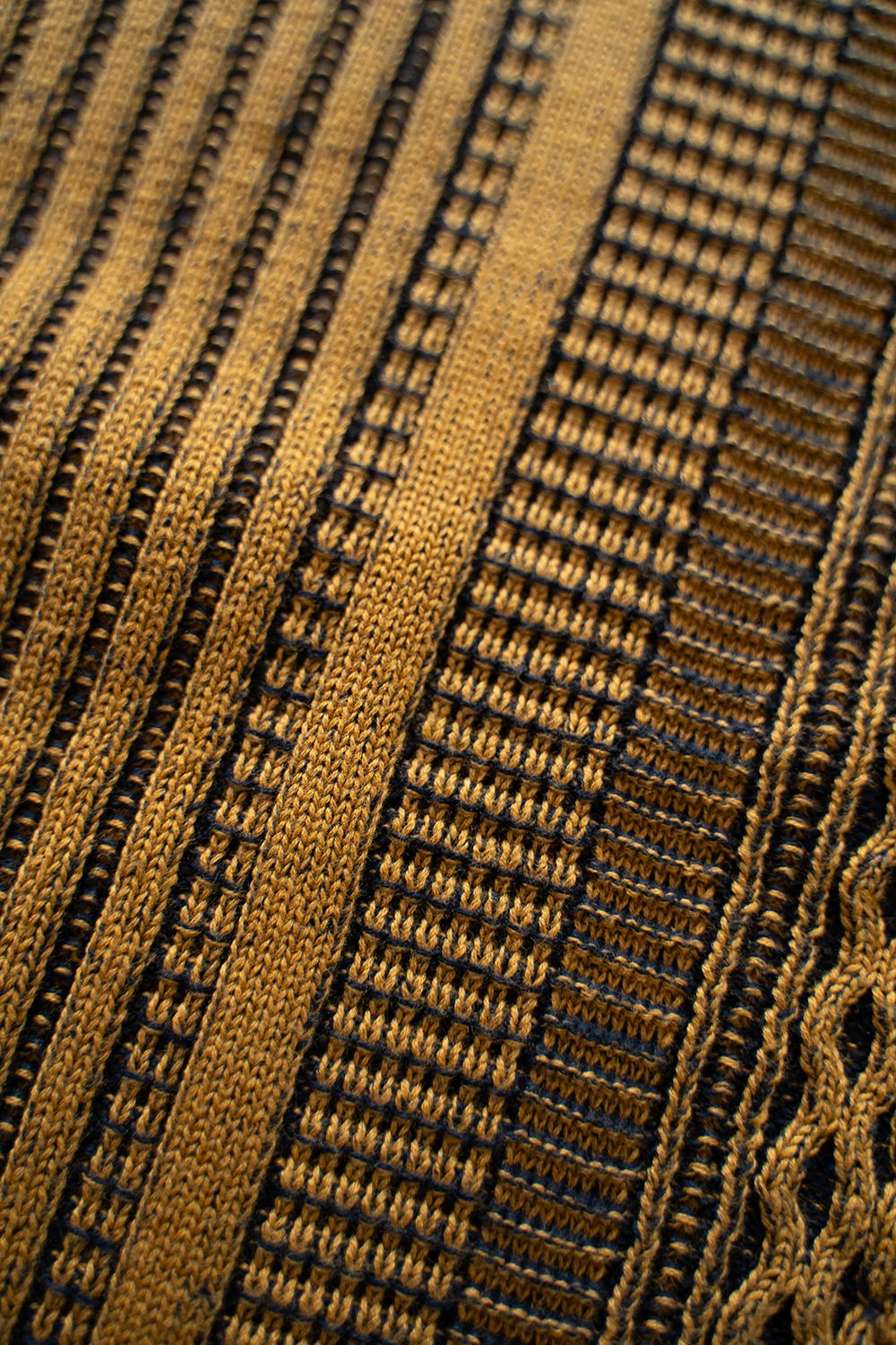 【ラスト1点】【24AW】Kuchiba Knit(MUSTARD)