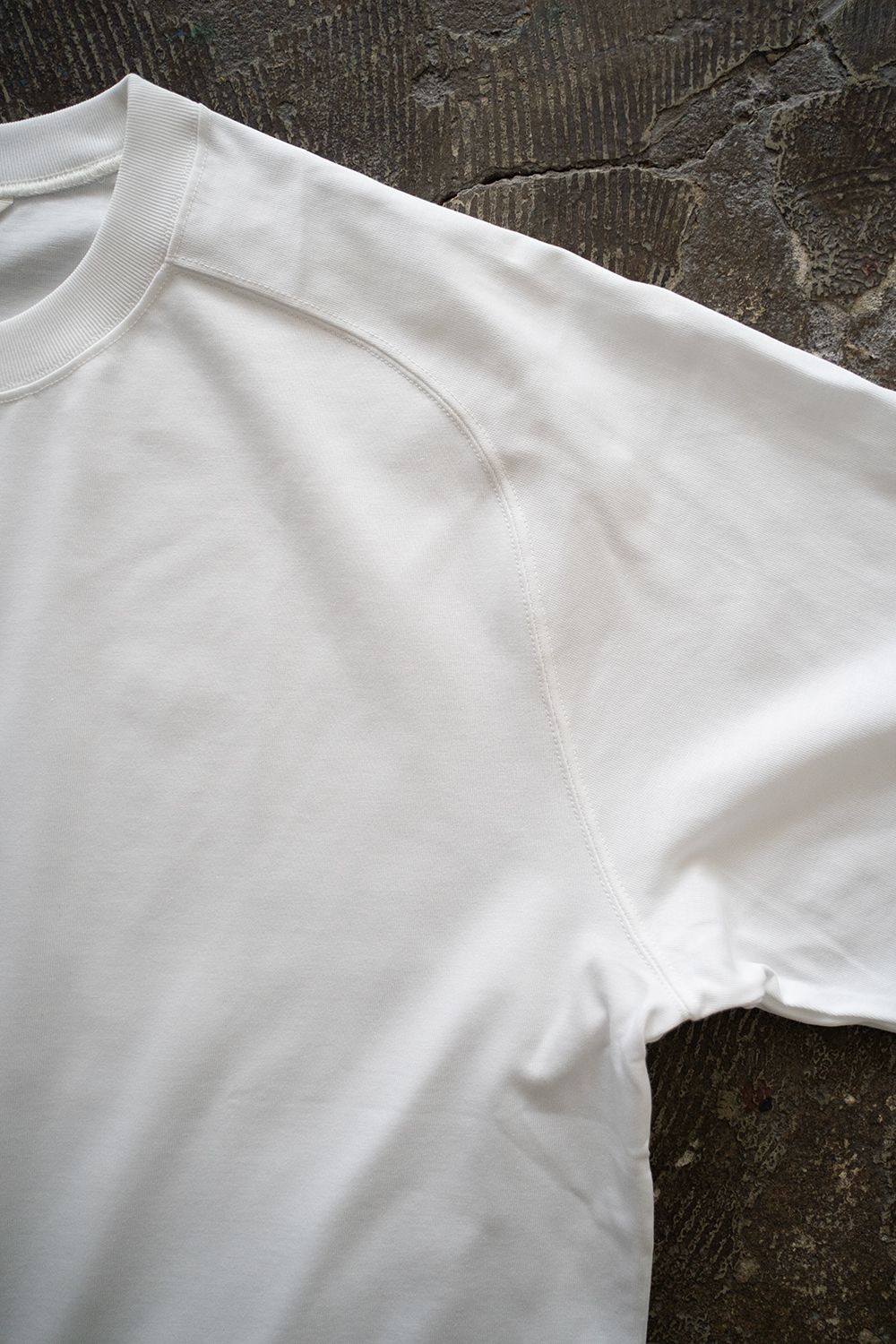【ラスト1点】【25SS】強撚コットン度詰Tシャツ(WHITE)