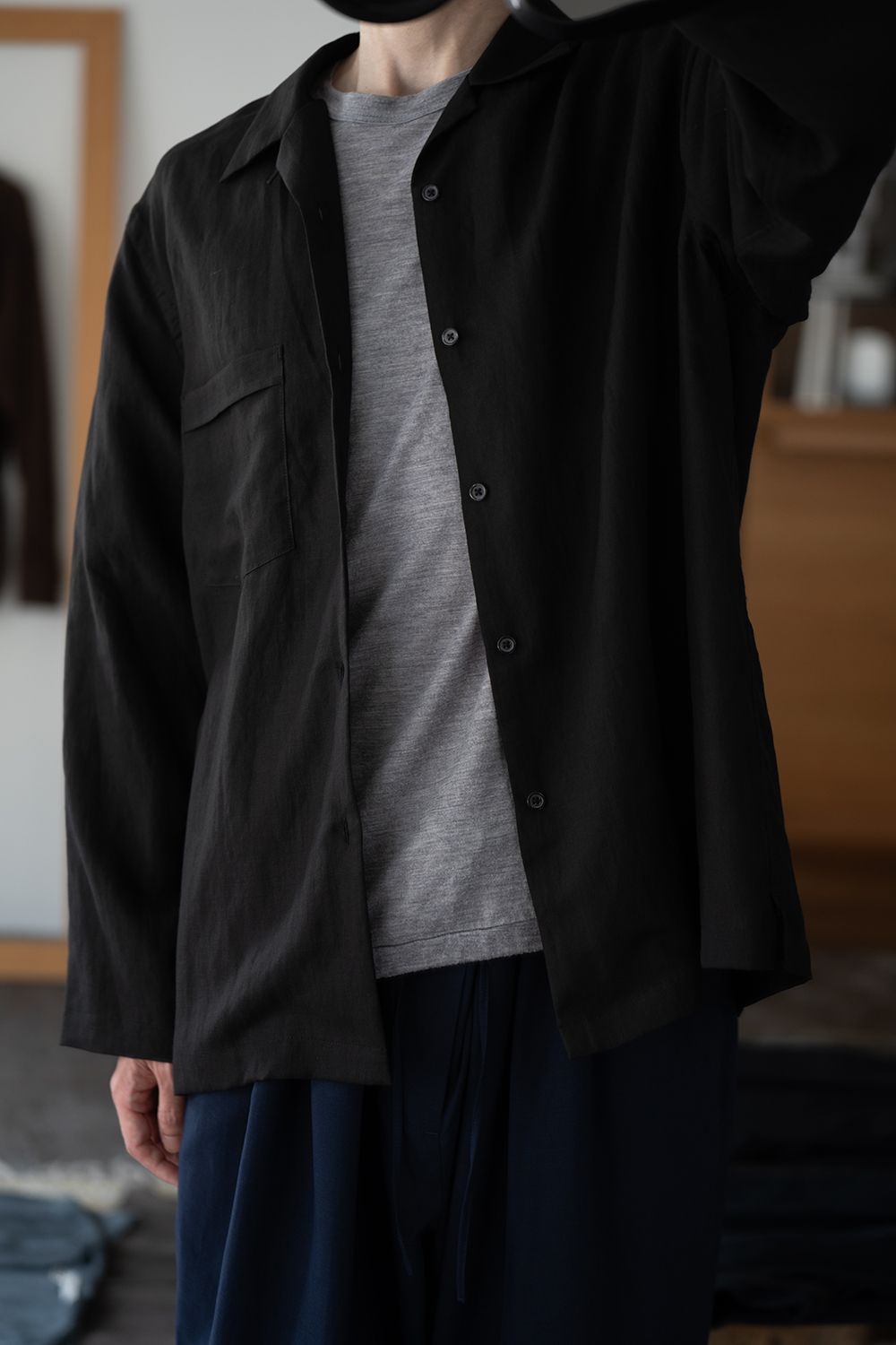 STILL BY HAND - 【ラスト1点】【26SS】セルロース×ラミーオープン
