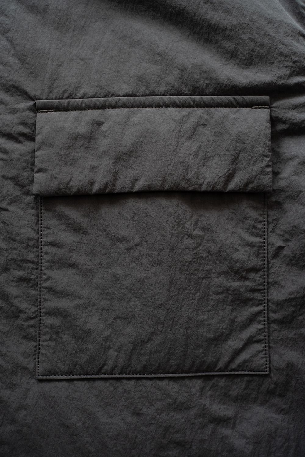 【25AW】シンサレートシャツブルゾン(INK BLACK)