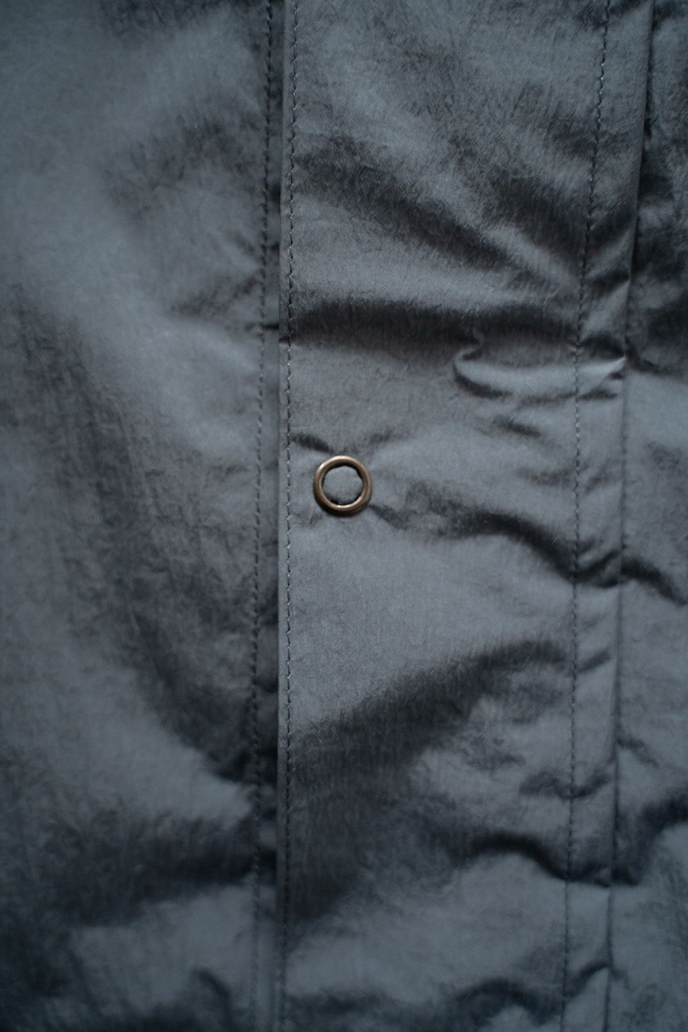 【ラスト1点】【24SS】塩縮ナイロンビッグポケットベスト(BLUE GRAY)
