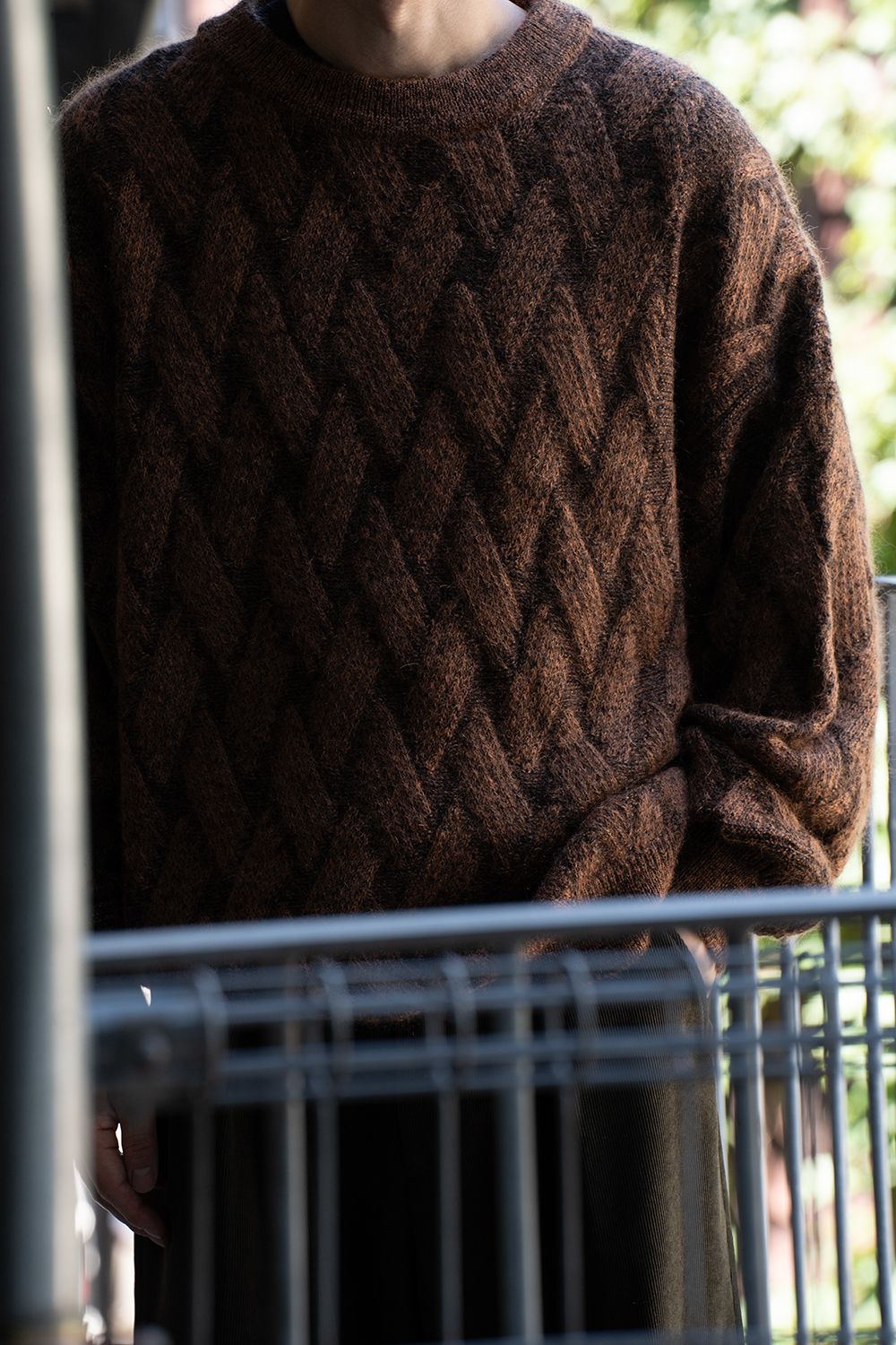 【26AW】Ochiba Mohair Knit(ORANGE)
