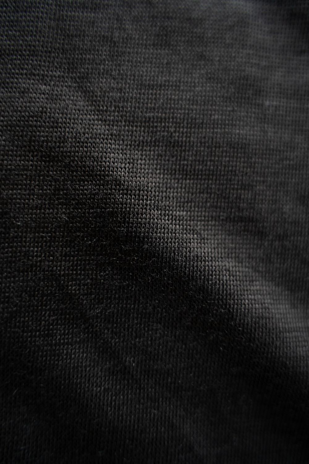 【ラスト1点】【25SS】ラミー半袖プルオーバーシャツ(BLACK)