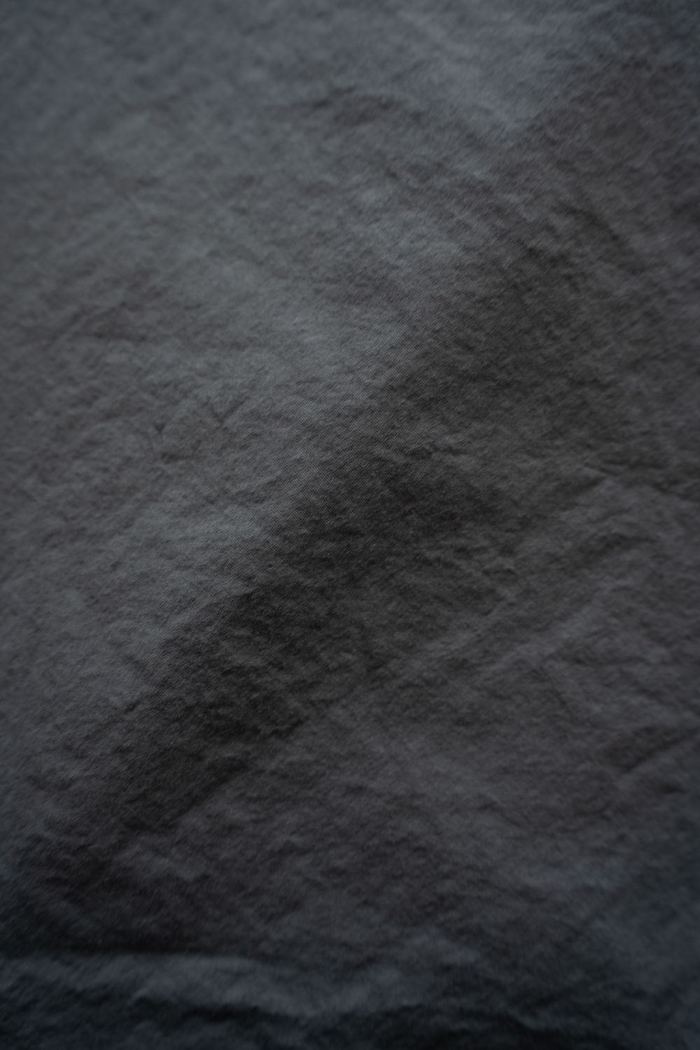 【26AW】ガーメントダイバンドカラーオーバーシャツ(SLATE GREY)