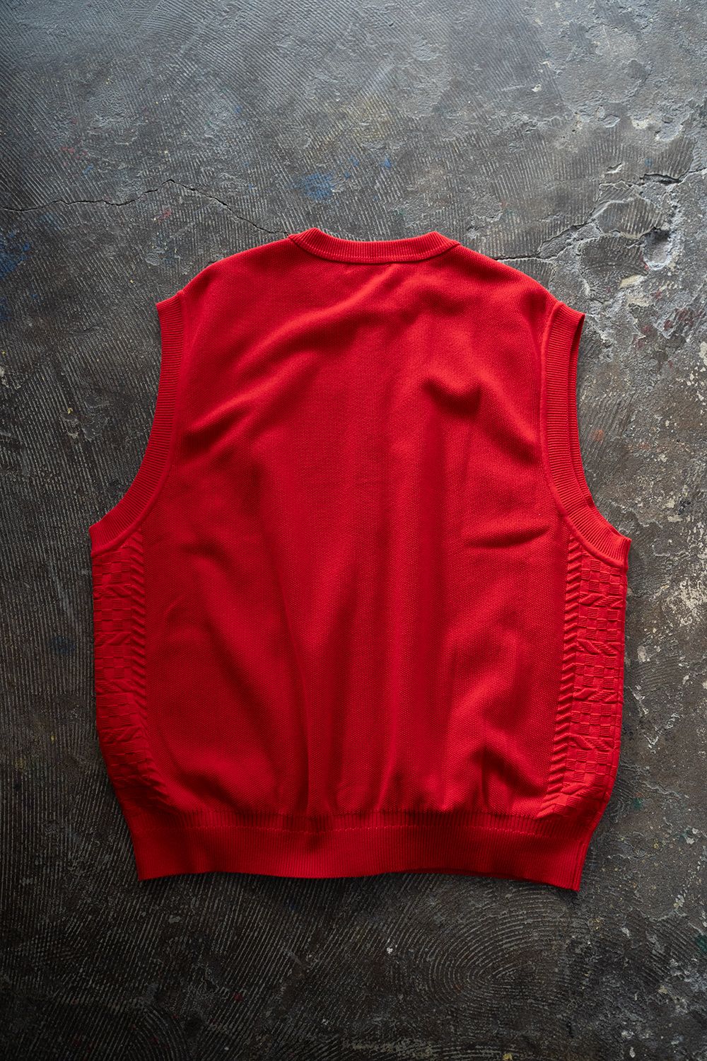 YASHIKI - 【24SS】Tsukushi Vest(RED) | Salty