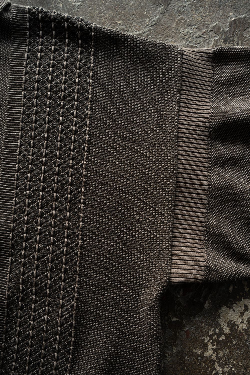 【26SS】Kanto Knit Polo(GREIGE)