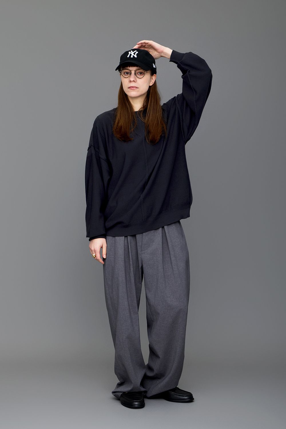 【26SS】Mebuki Knit(BLACK)