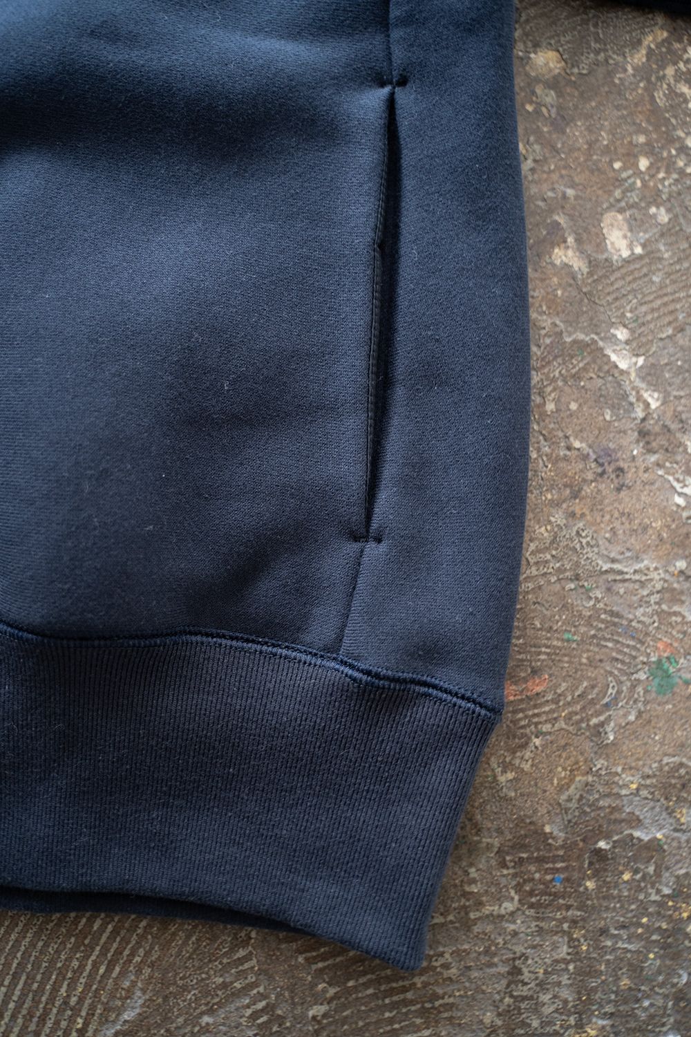 【ラスト1点】【23AW】ハーフジッププルオーバースウェット(NAVY)
