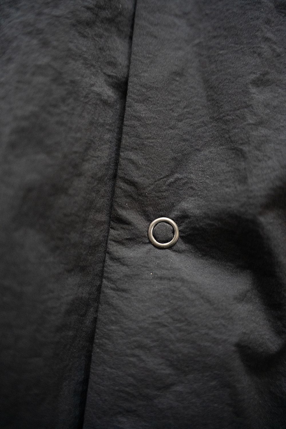 【ラスト1点】【25AW】シンサレートオープンカラーシャツブルゾン(BLACK)