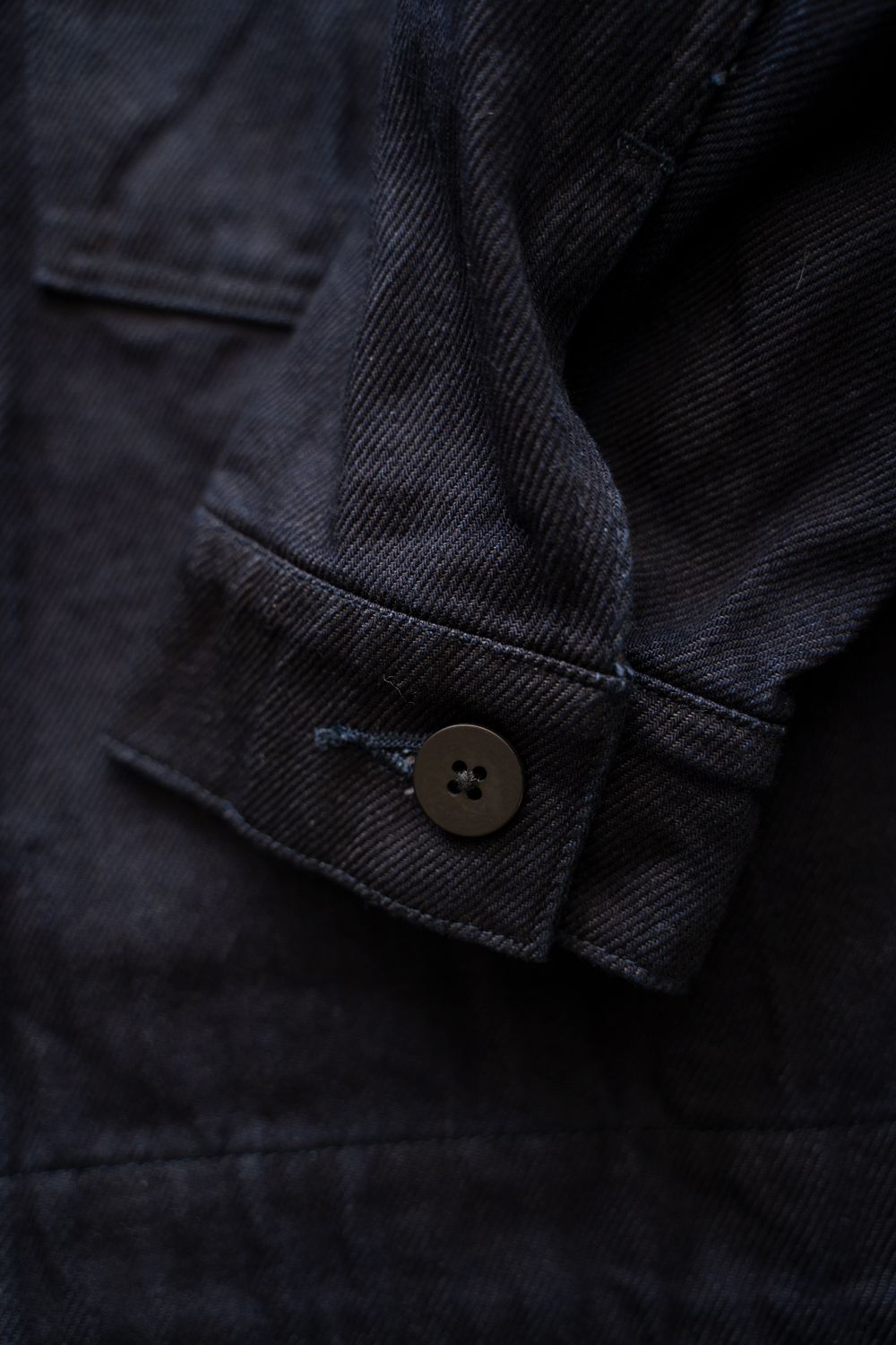 【25AW】12ozデニムブルゾン(DARK NAVY)