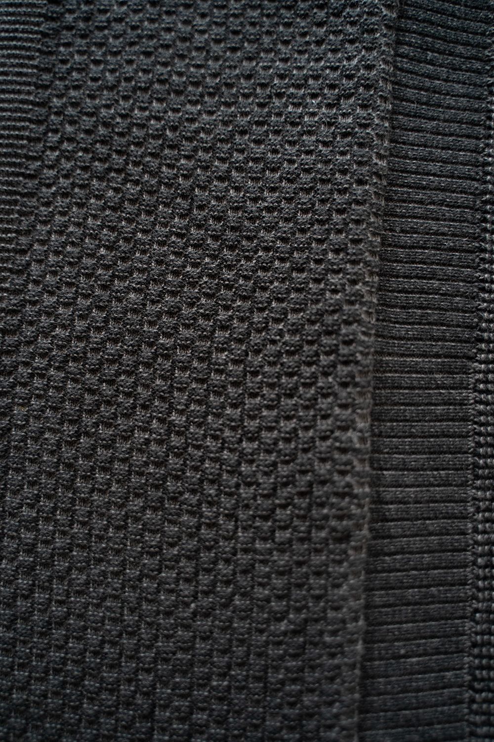 【ラスト1点】【25SS】Umiiro Knit Polo(BLACK)