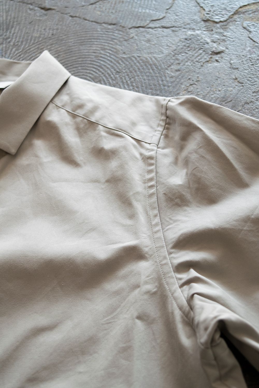 【ラスト1点】【20AW】Box Placket Overshirt(BEIGE)