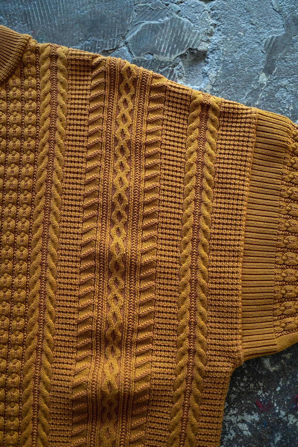 YASHIKI - Honami Knit(MUSTARD) | Salty