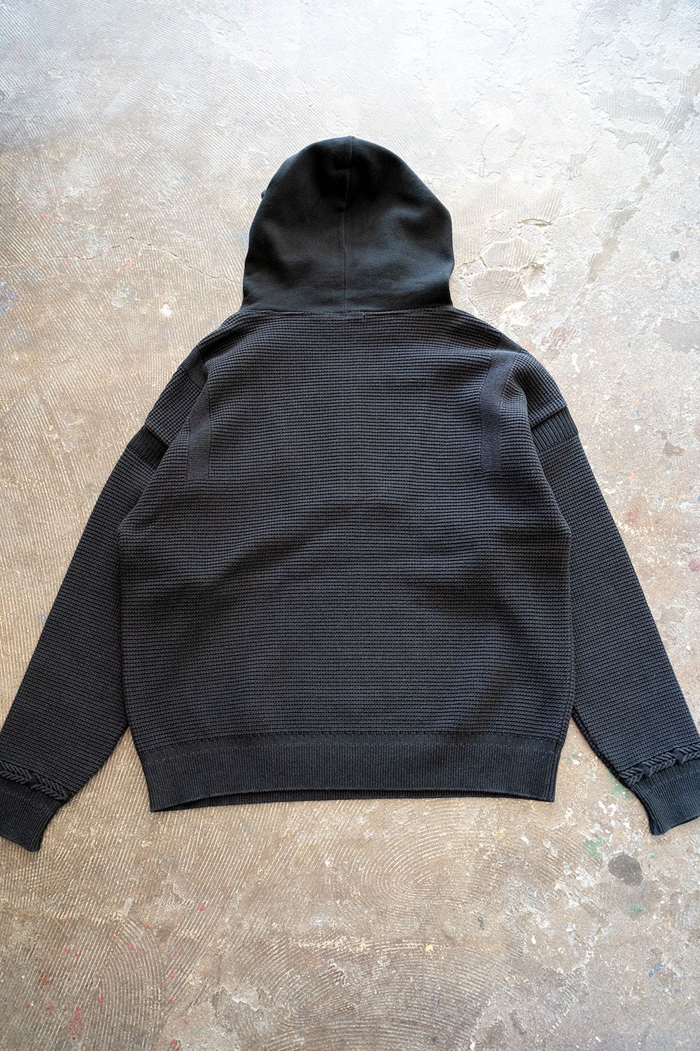 YASHIKI - 【ラスト1点】【21AW】Tasogare High Neck Hoodie(BLACK