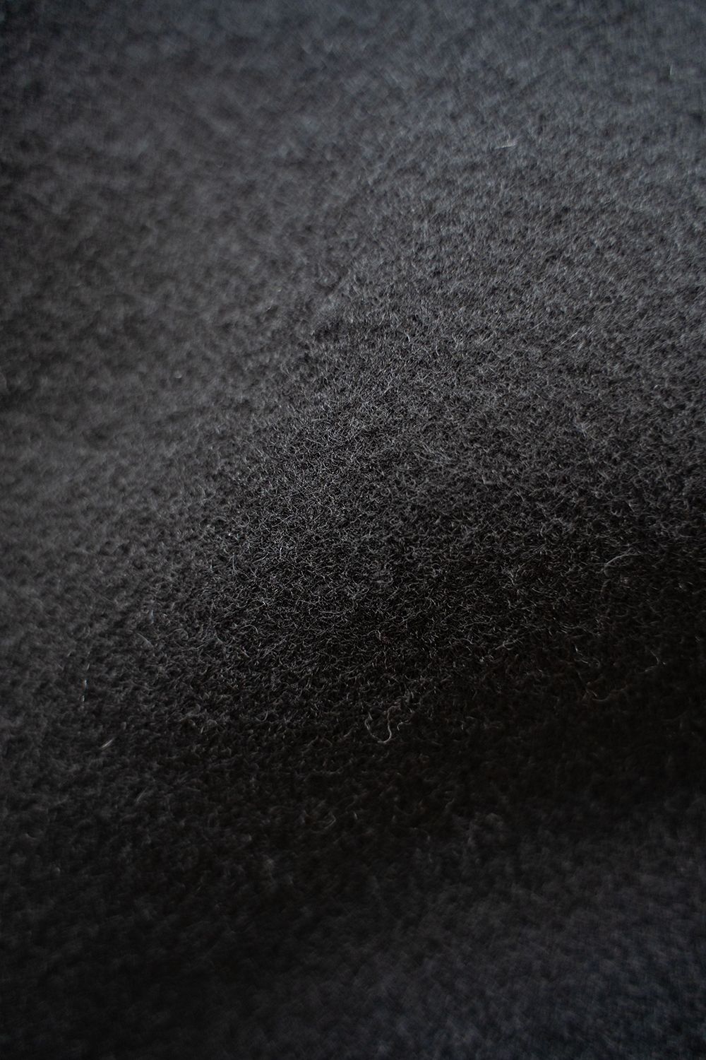 【ラスト1点】【24AW】Melton Track Jacket/メルトントラックジャケット(BLACK)
