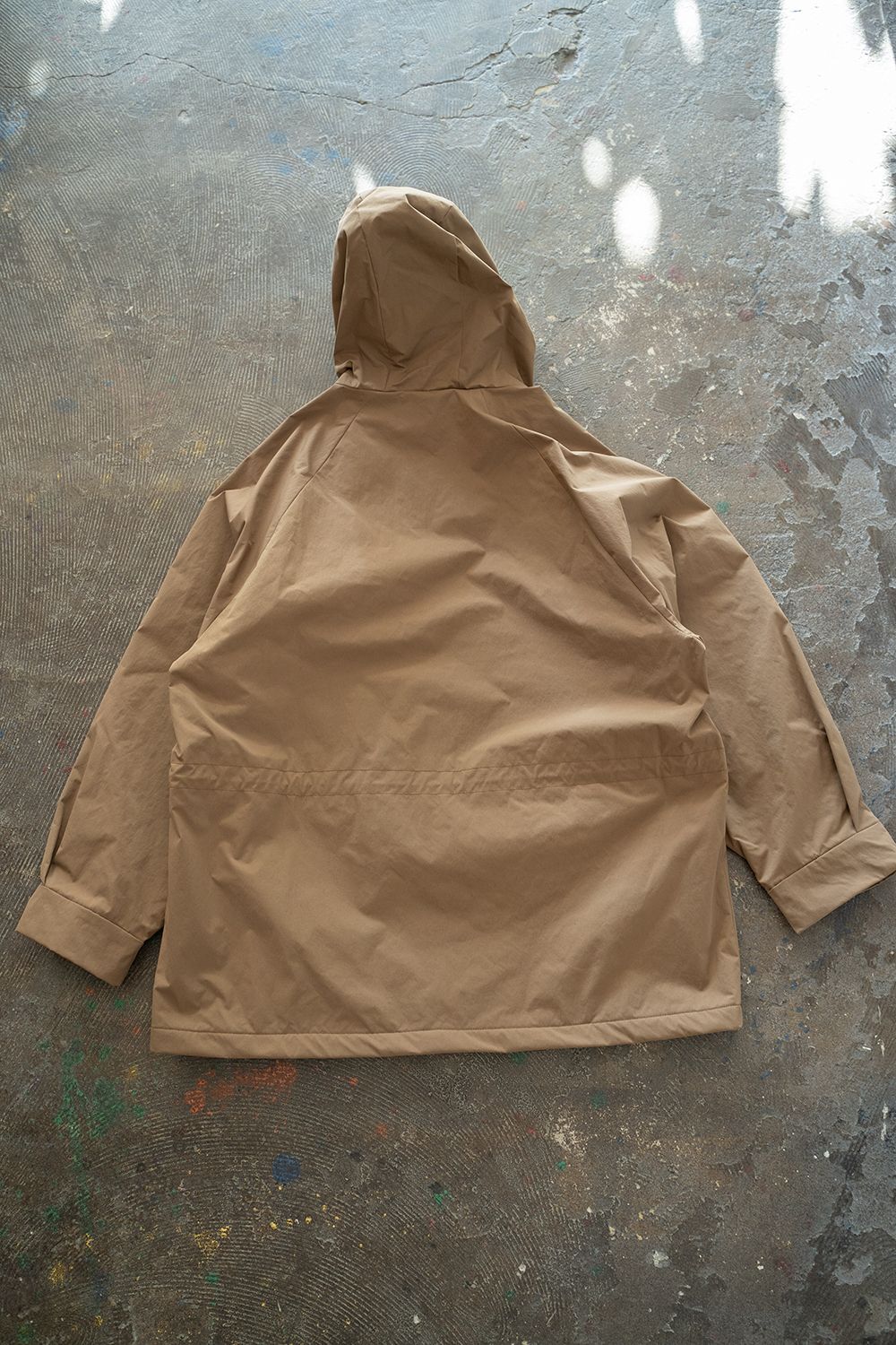 【ラスト1点】【22AW】ソロテックスフーデッドブルゾン(CAMEL)