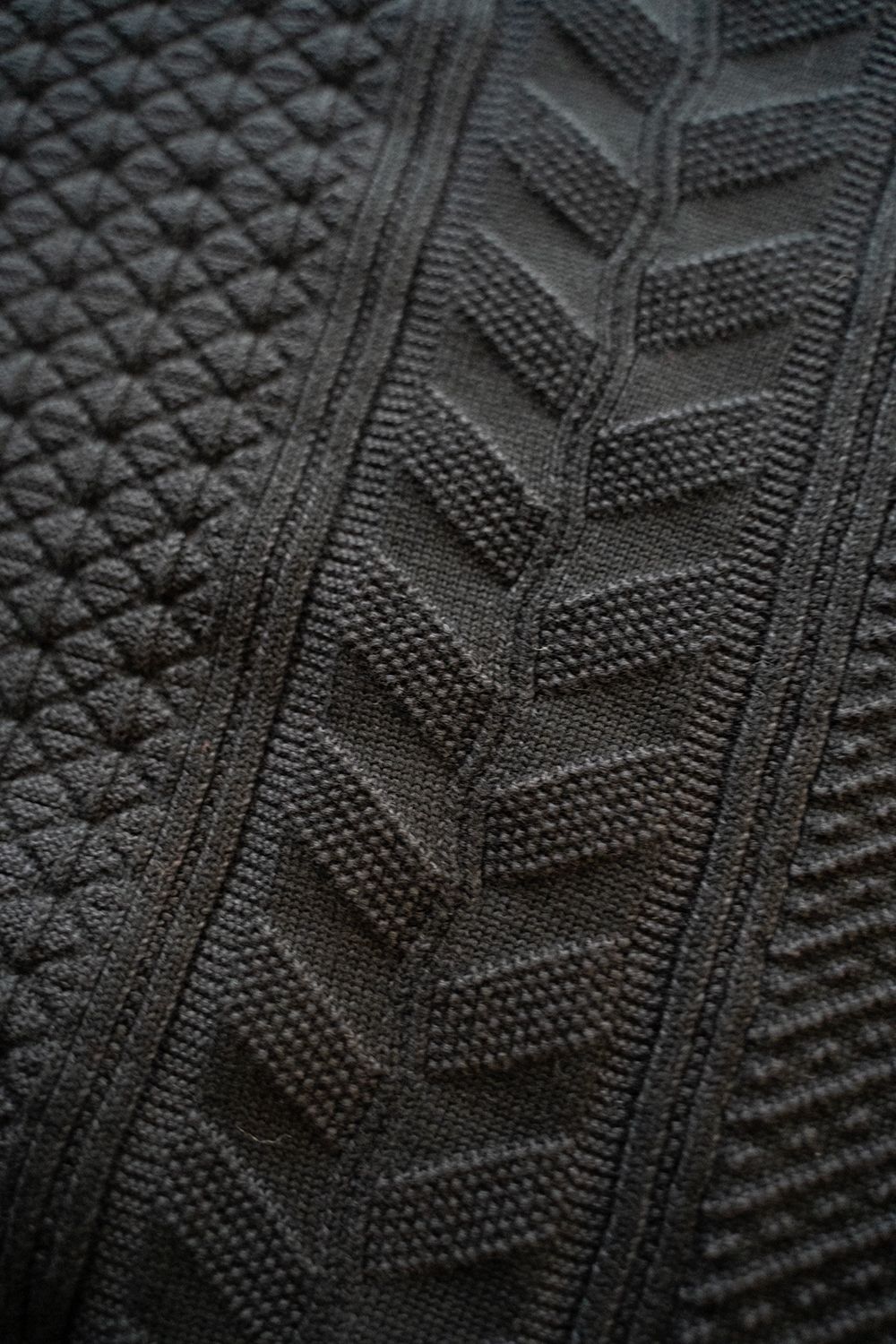 【ラスト1点】【24SS】Haruno Knit(BLACK)