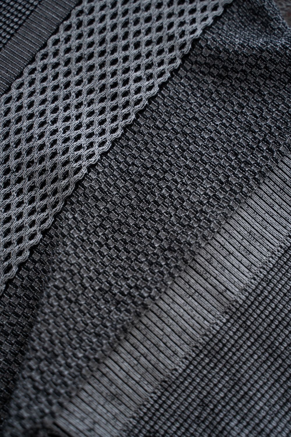 【26AW】Karita Half Zip Knit(MIX GRAY)