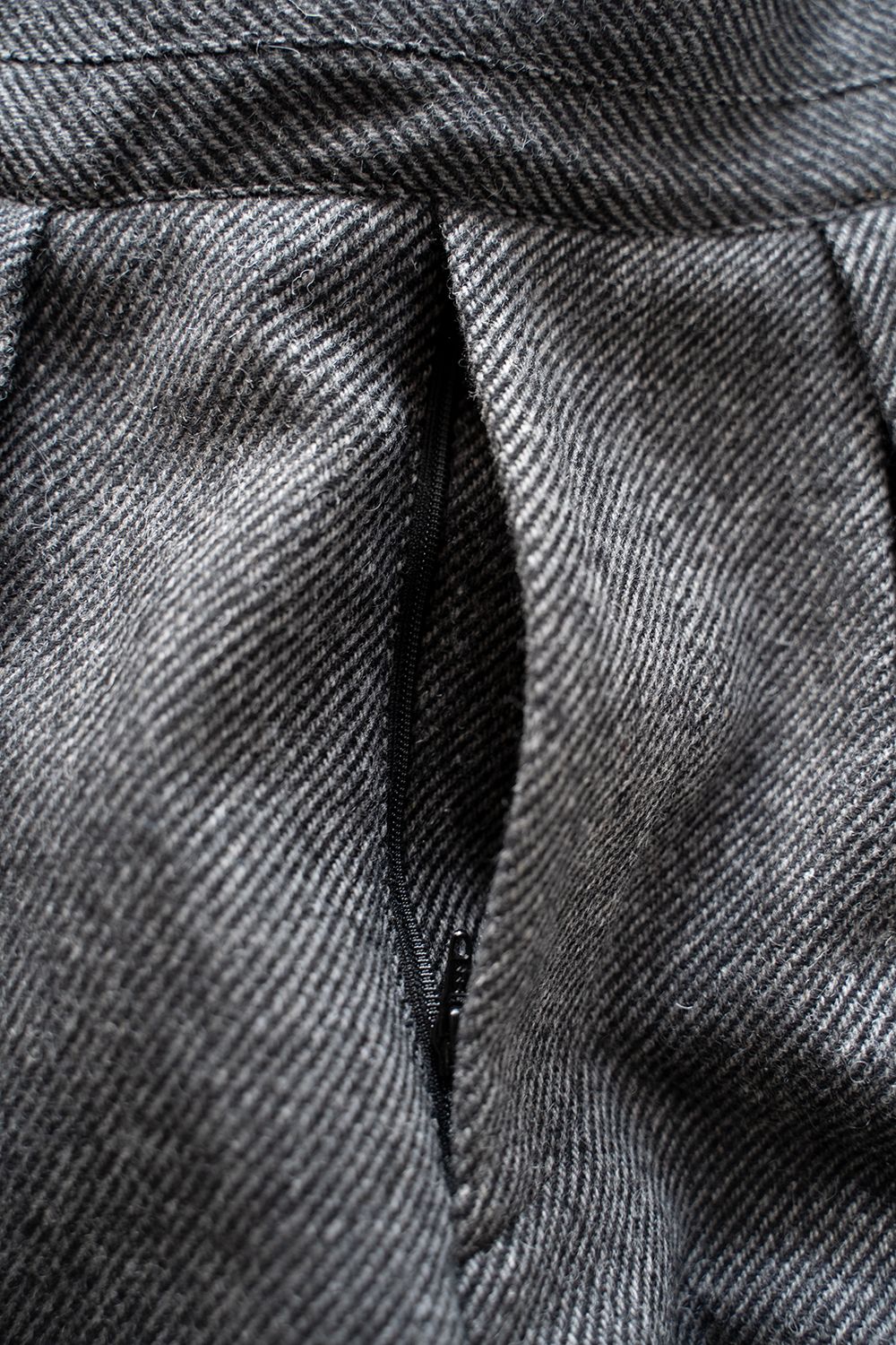 【ラスト1点】【21AW】Hakama Tweed Pants/ハカマツイードパンツ(GRAY)