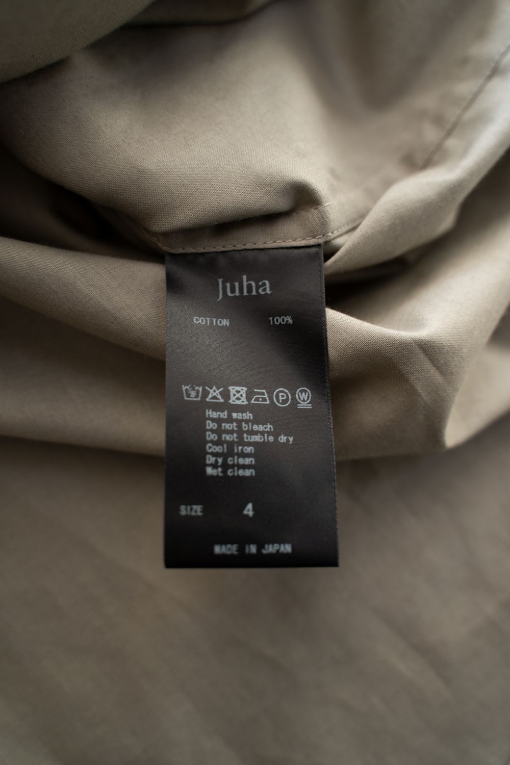 【25AW】Air Lawn L/S Shirt/エアーローンロングスリーブシャツ(GREIGE)