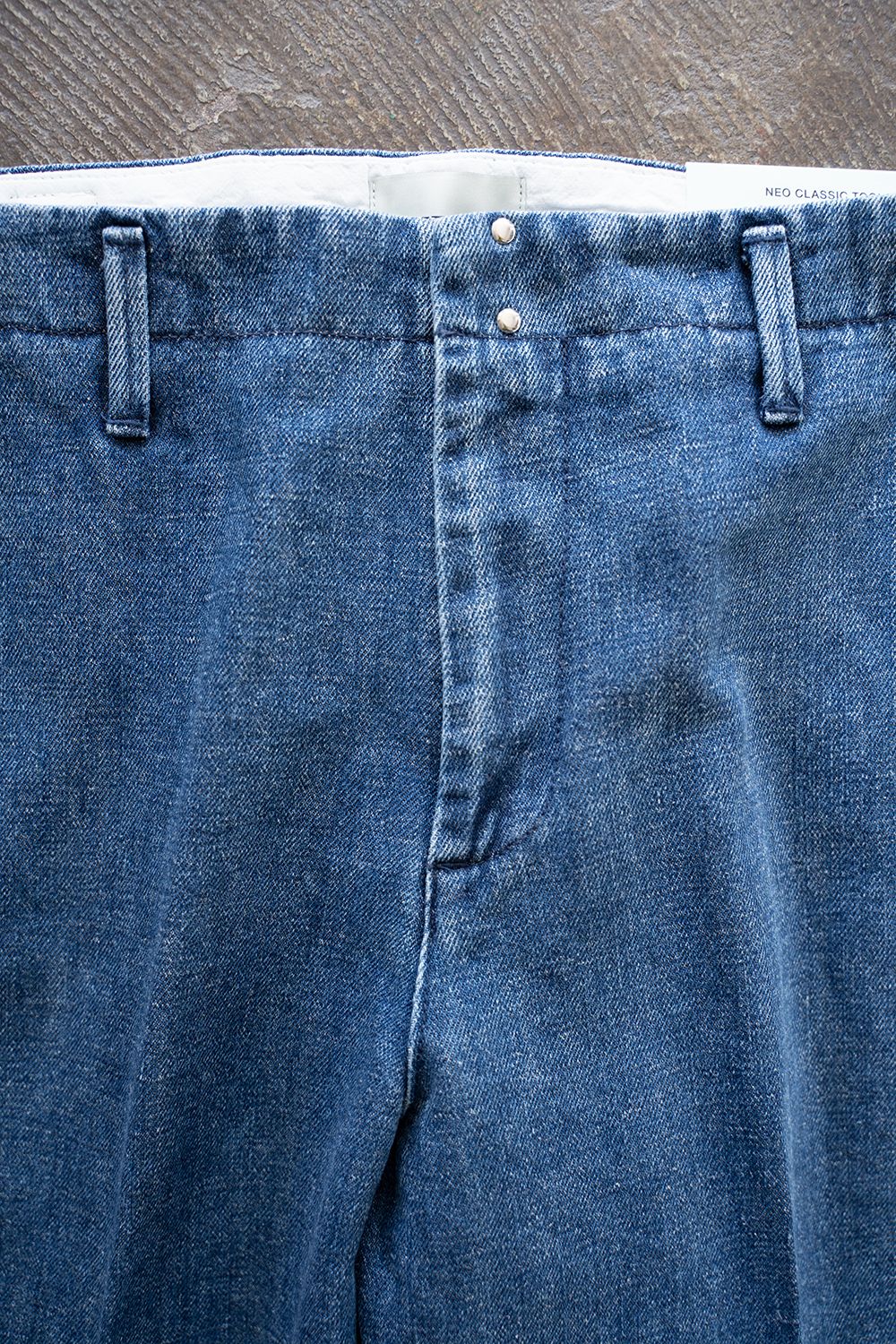 【ラスト1点】【23SS】ヒップハングパンツ(INDIGO FADE)