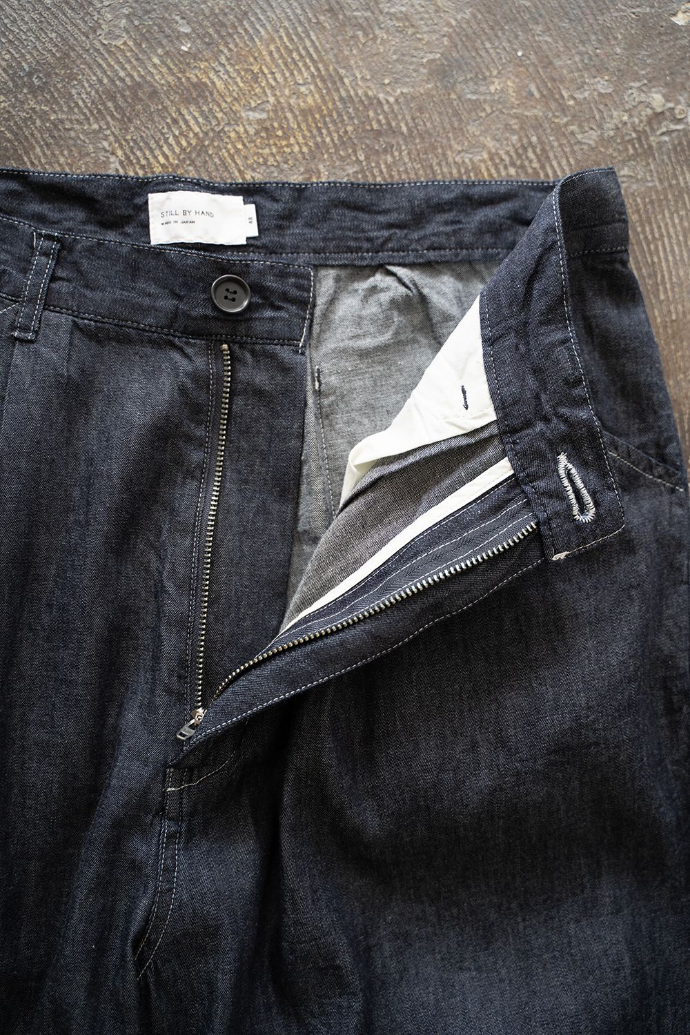 【ラスト1点】【25SS】5.5ozデニムワンタックパンツ(INDIGO)