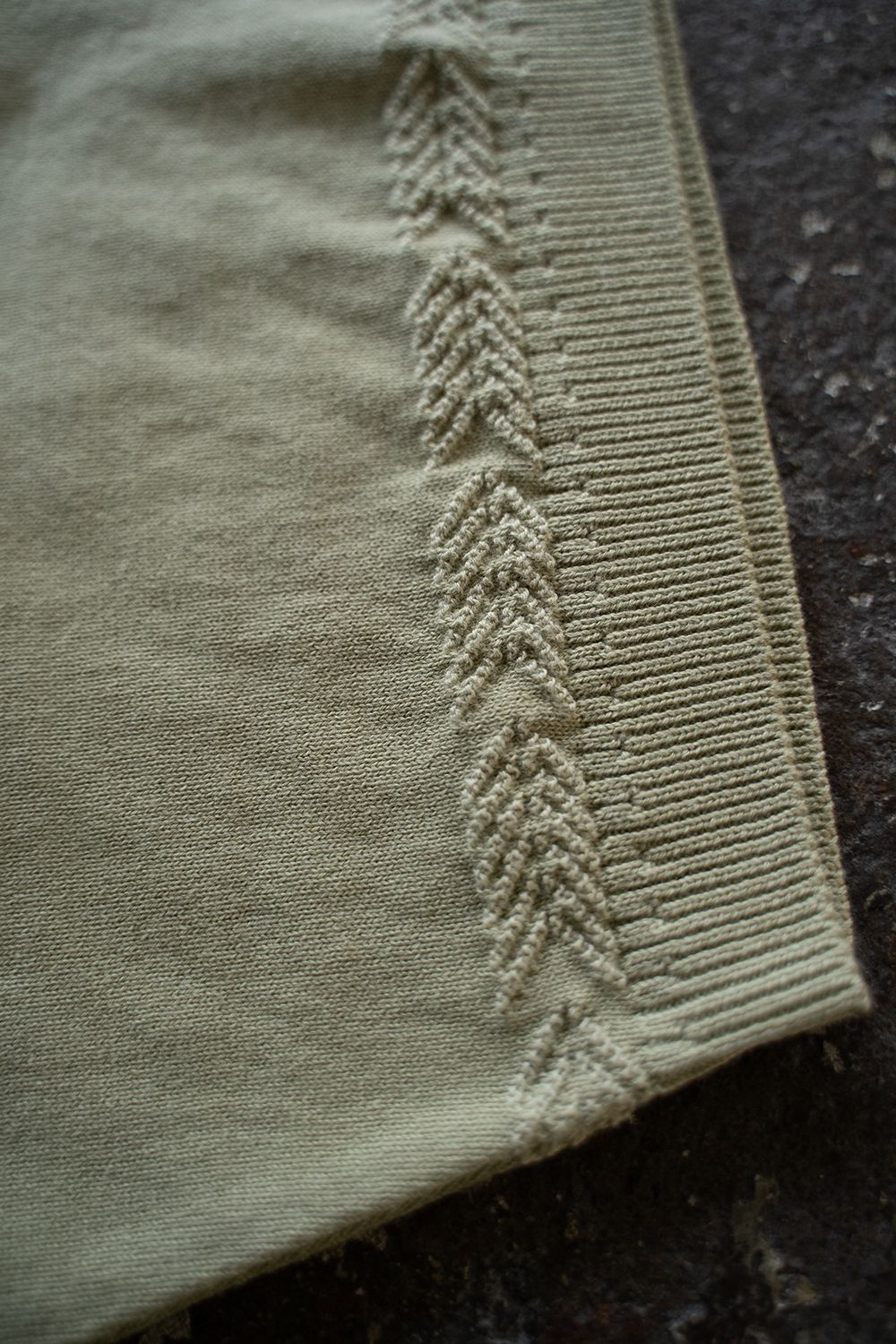 YASHIKI - 【ラスト1点】【24SS】Hazakura Knit Polo(MINT) | Salty