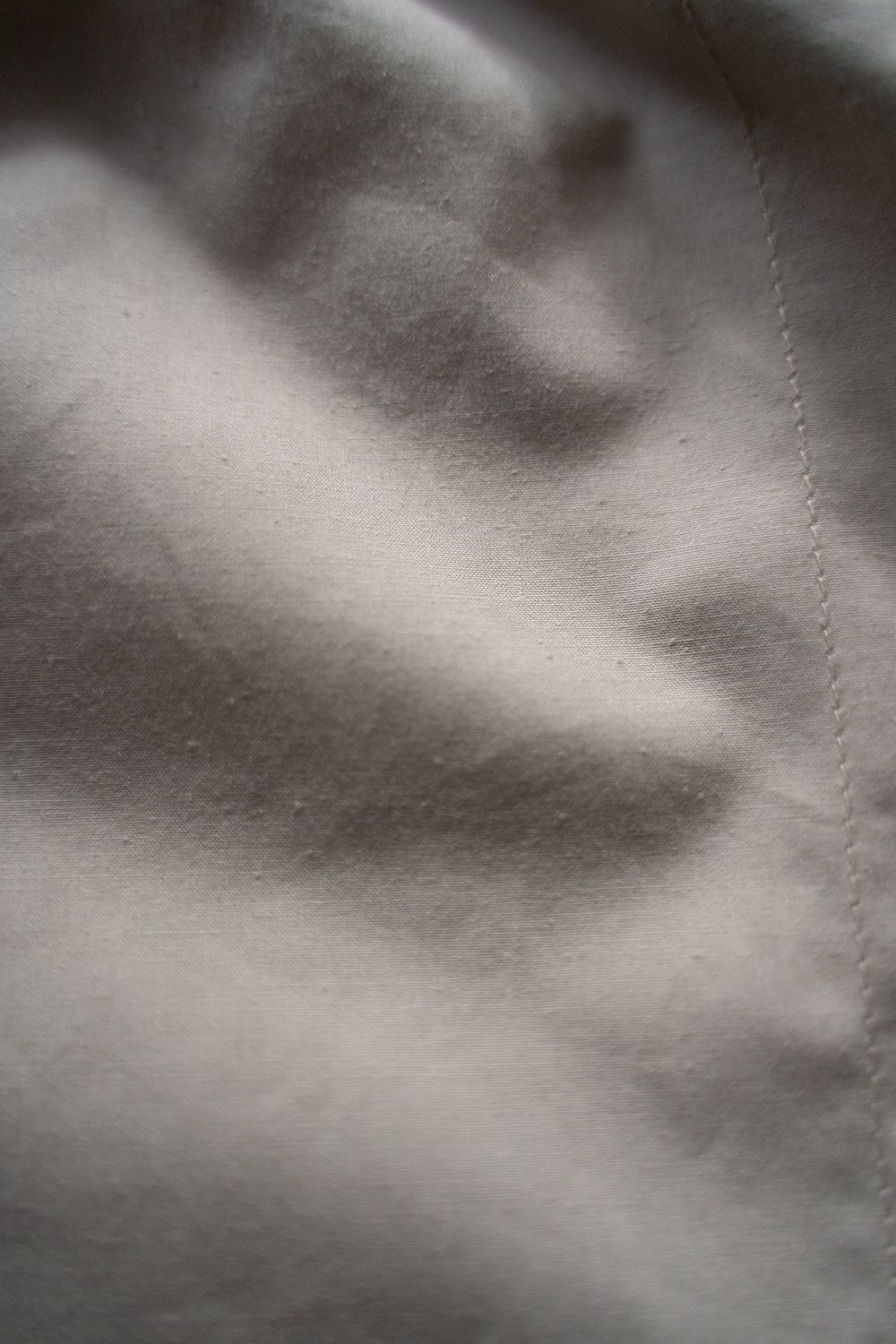 【ラスト1点】【25SS】コットンシルク半袖シャツ(LIGHT BEIGE)