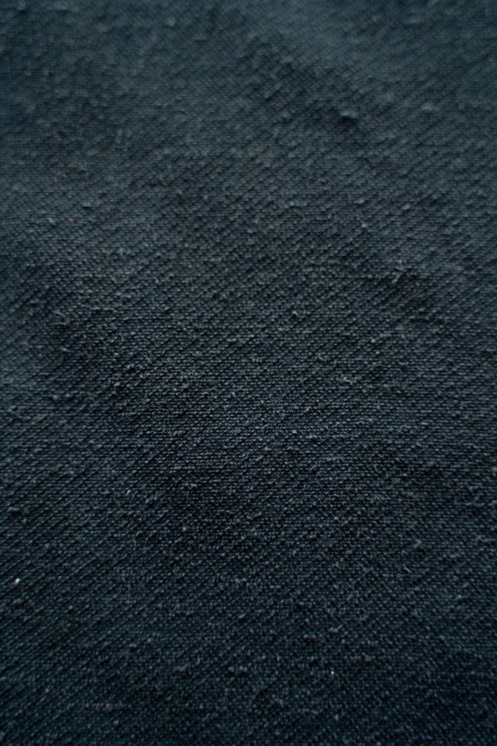 【ラスト1点】【25AW】Silk Nep Kersey Band Collar Bosom Shirt(IRON BLUE)