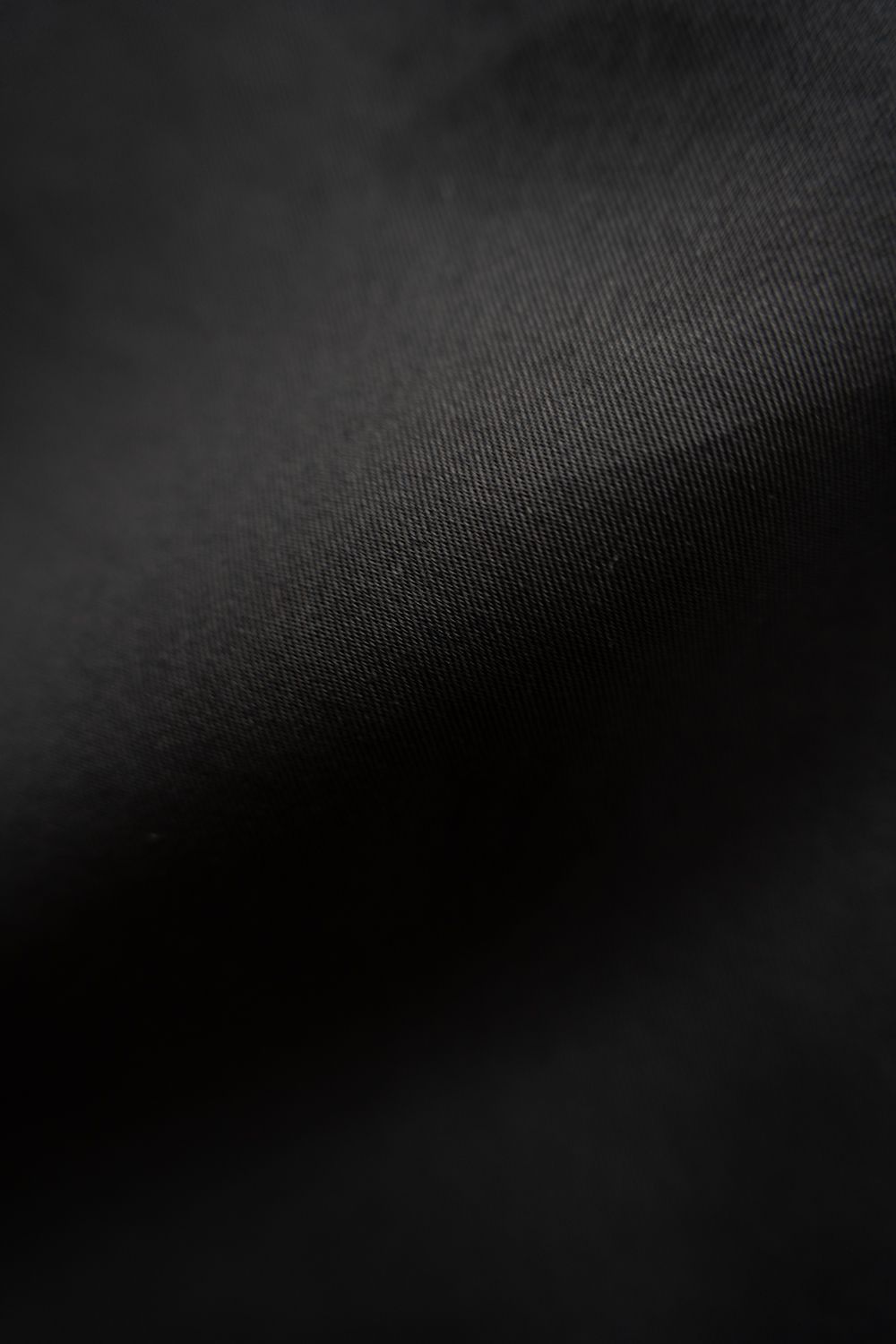 【26AW】コットンギャバジンオーバーシャツ(INK BLACK)