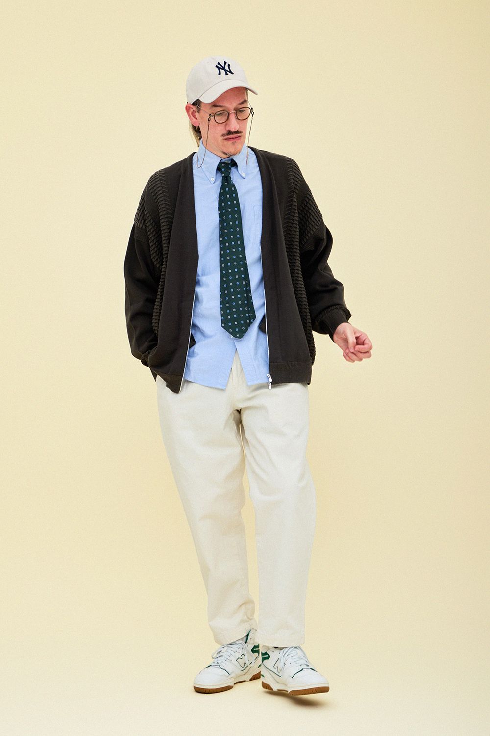 YASHIKI - 【25AW】Hakuhyo Zip Cardigan(DARK OLIVE) | Salty