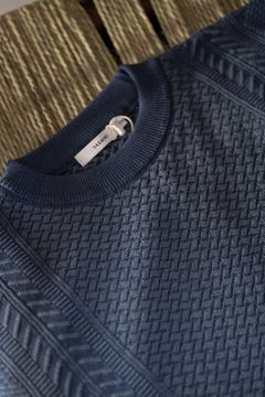 【ラスト1点】Sakurakage Knit(SMOKY BLUE)