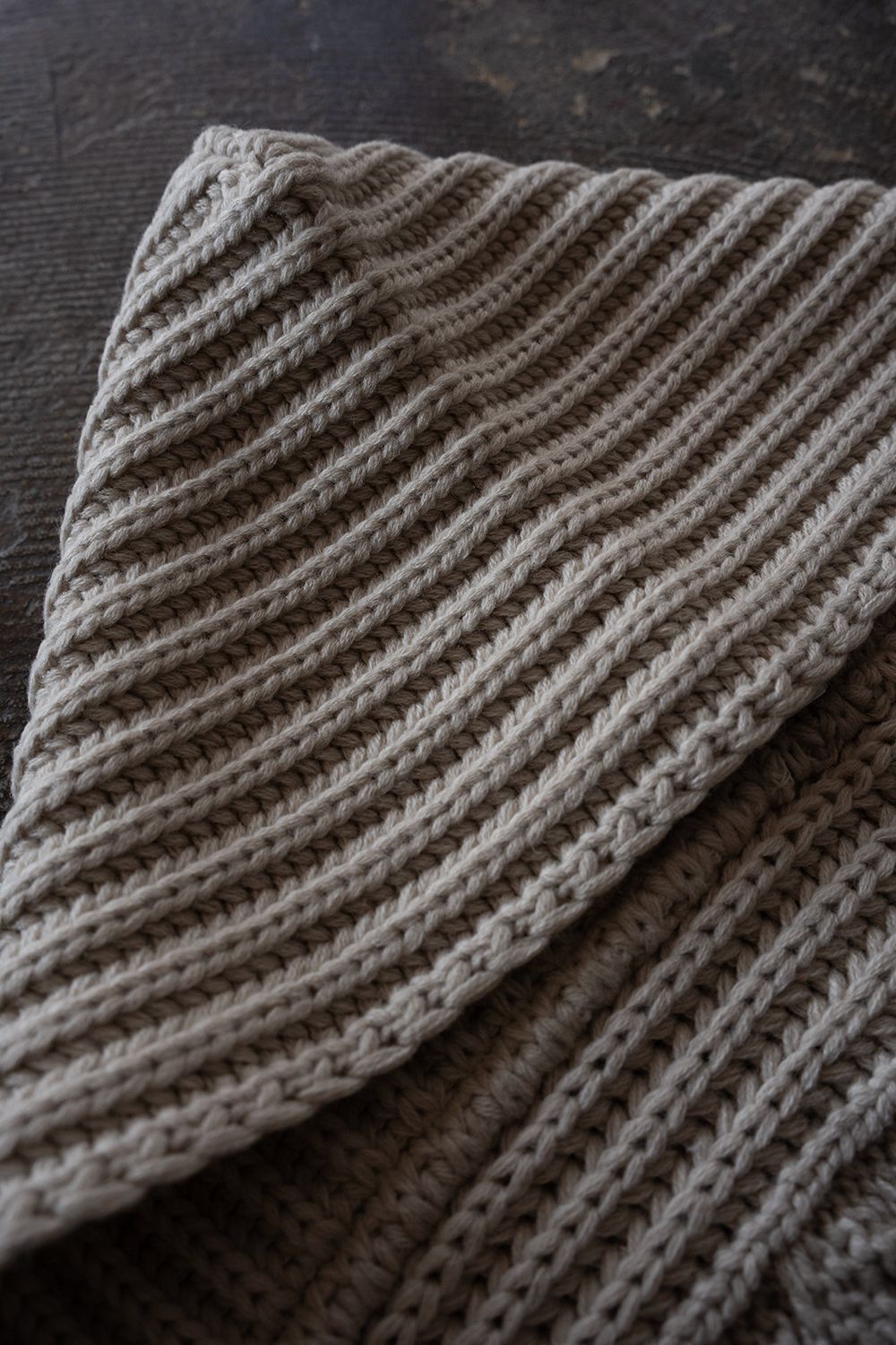 【26AW】Kanya Hooded Scarf(OYSTER WHITE)