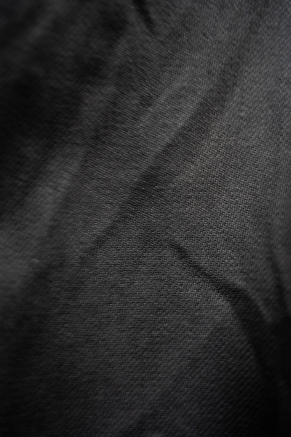 【ラスト1点】【24SS】2-Tack Denim Pants/2タックデニムパンツ(BLACK)